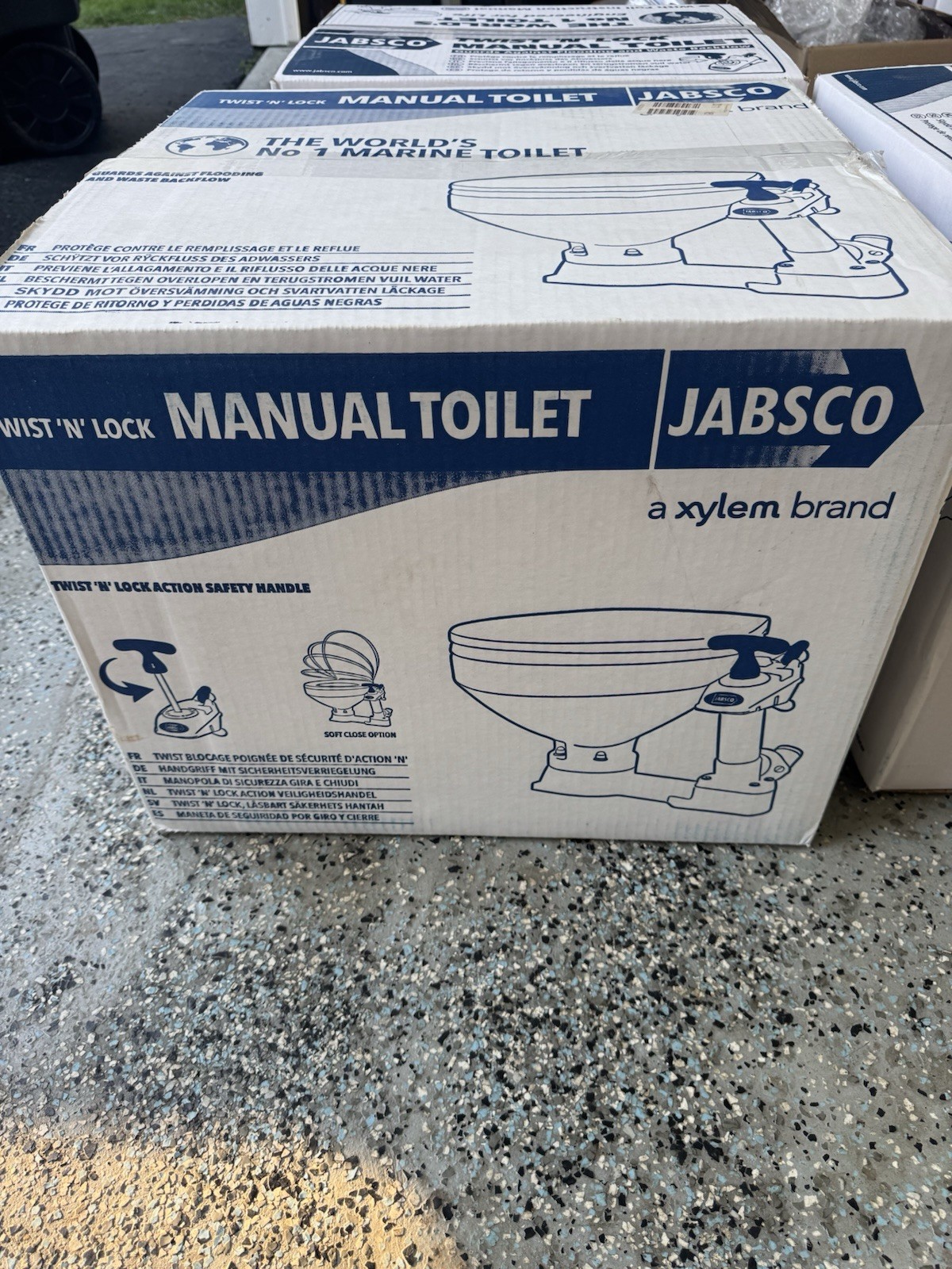 Jabsco Manual Marine Toilet - Compact Bowl 29090-5000 UPC 671880628273 Jabsco Manual Marine Toilet - Compact Bowl 29090-5000 UPC 671880628273