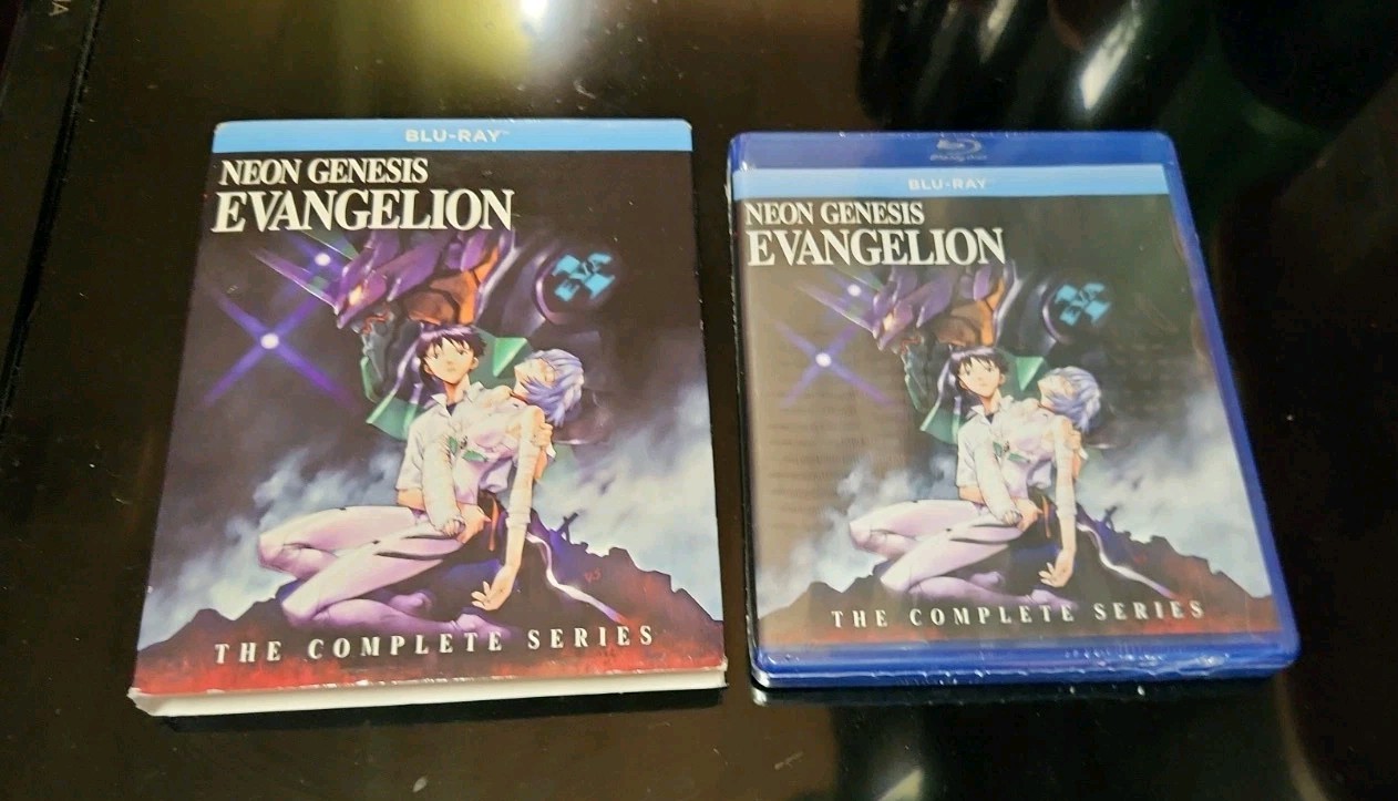 Neon Genesis Evangelion Complete Series & Movies 5 Disc Blu-Ray Set W Slipcover Neon Genesis Evangelion Complete Series & Movies 5 Disc Blu-Ray Set W Slipcover