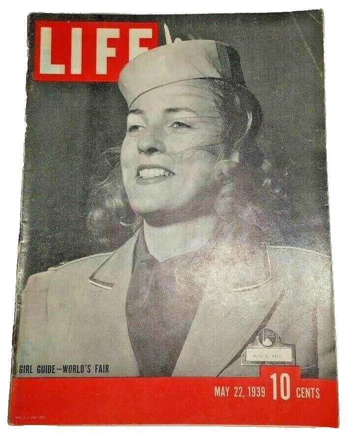 May 22, 1939 LIFE Magazine. Complete w/ Old 1930s ads ad.  5 23 24 21