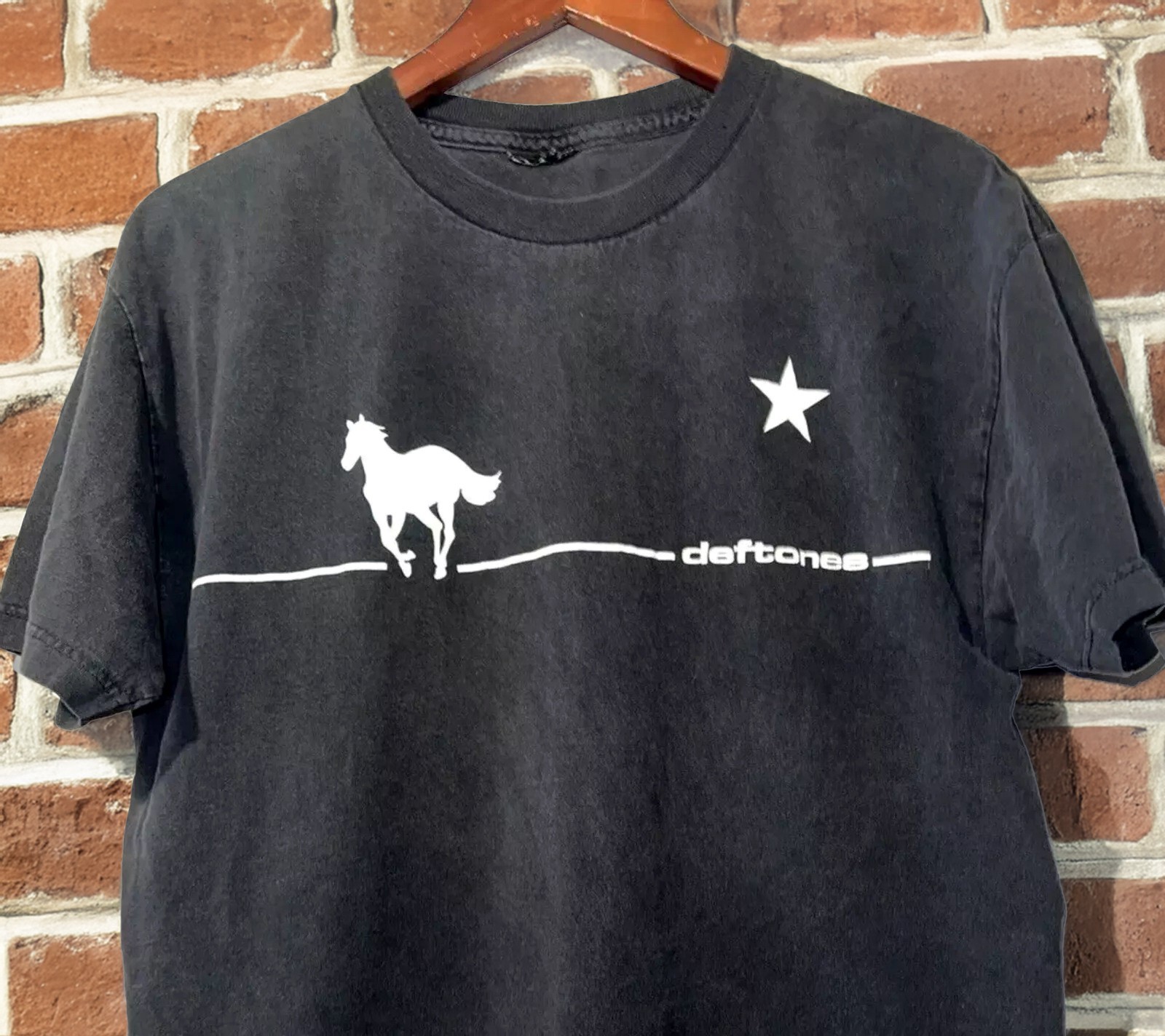 HOT Deftones White Pony Tour Unisex Black T-shirt S-5XL