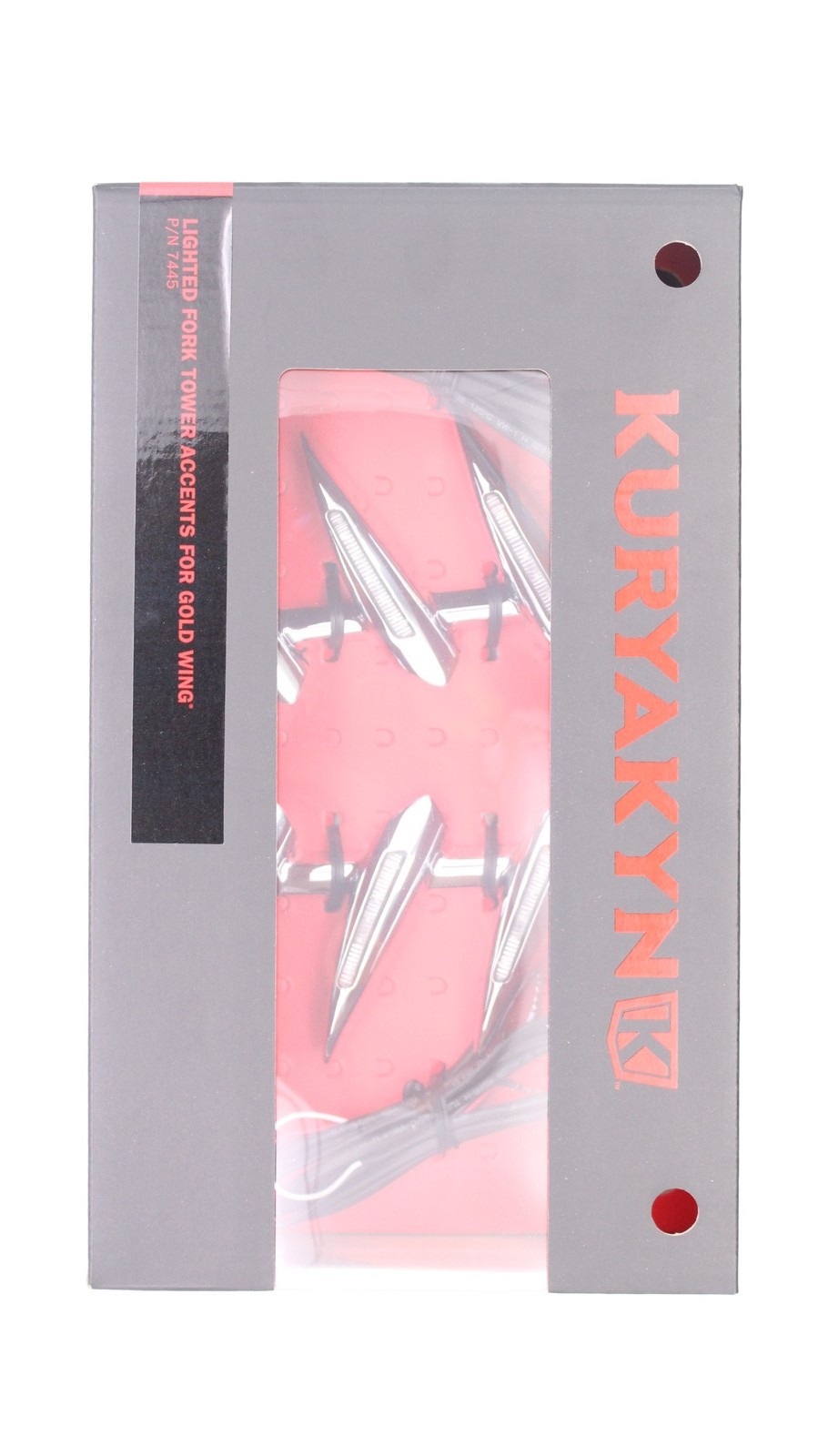 Kuryakyn Fork Tower Accents Part Number - 7445