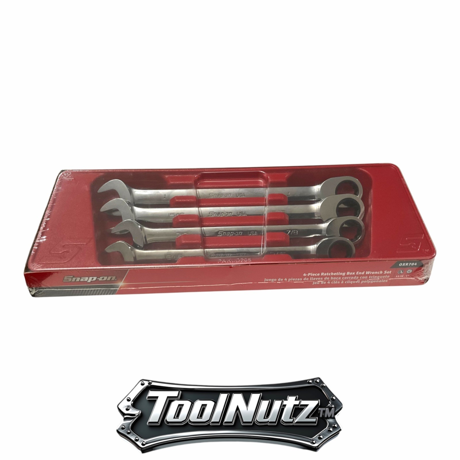 Snap-on Tools NEW OXR704 4pc 13/16–1
