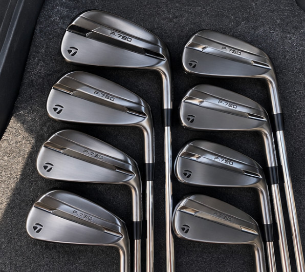 TaylorMade P790 4-PW Golf Right Hand Iron Set Silver