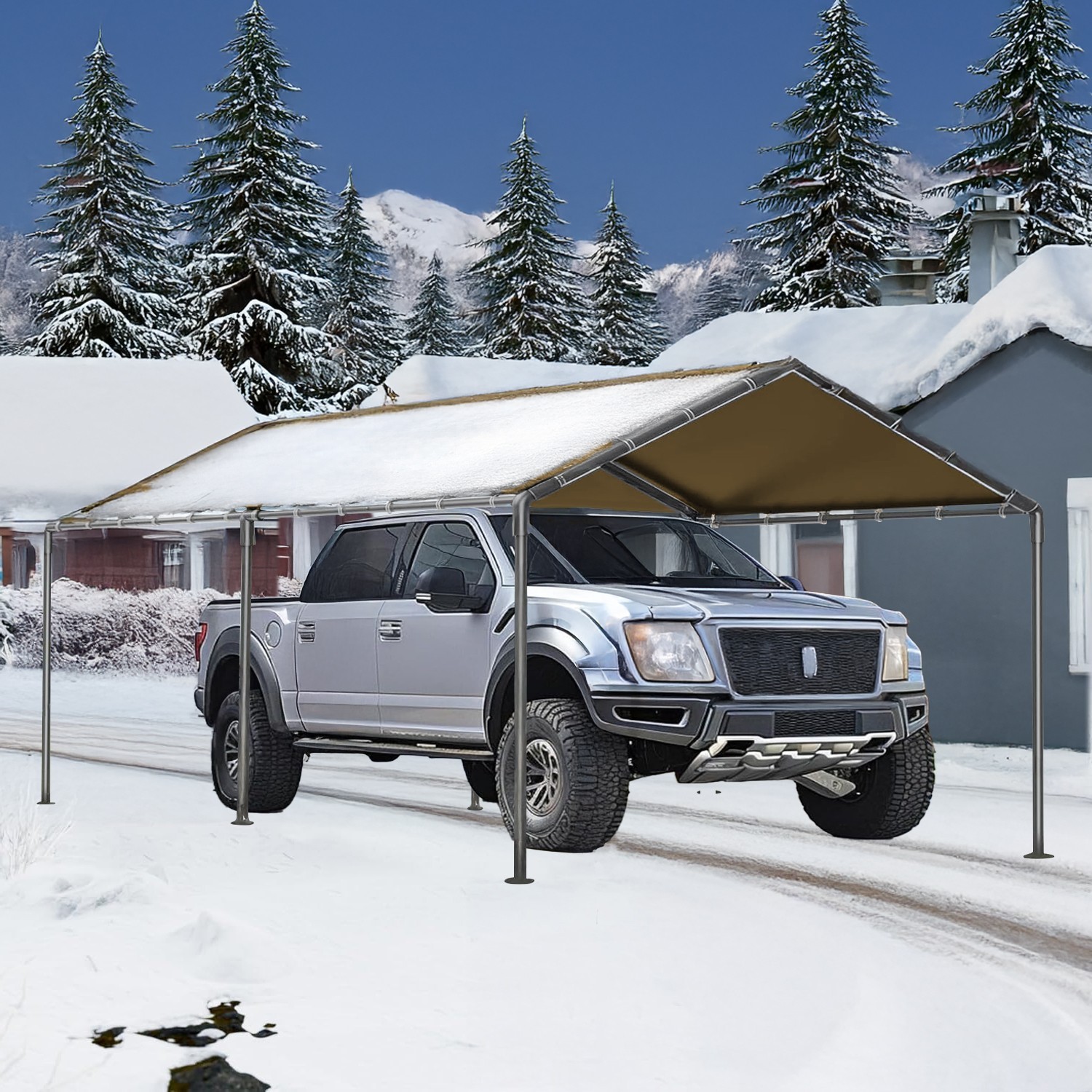 Outdoor Heavy Duty Carport,Car Canopy,Portable Garage,Shed,Party Tent Outdoor Heavy Duty Carport,Car Canopy,Portable Garage,Shed,Party Tent