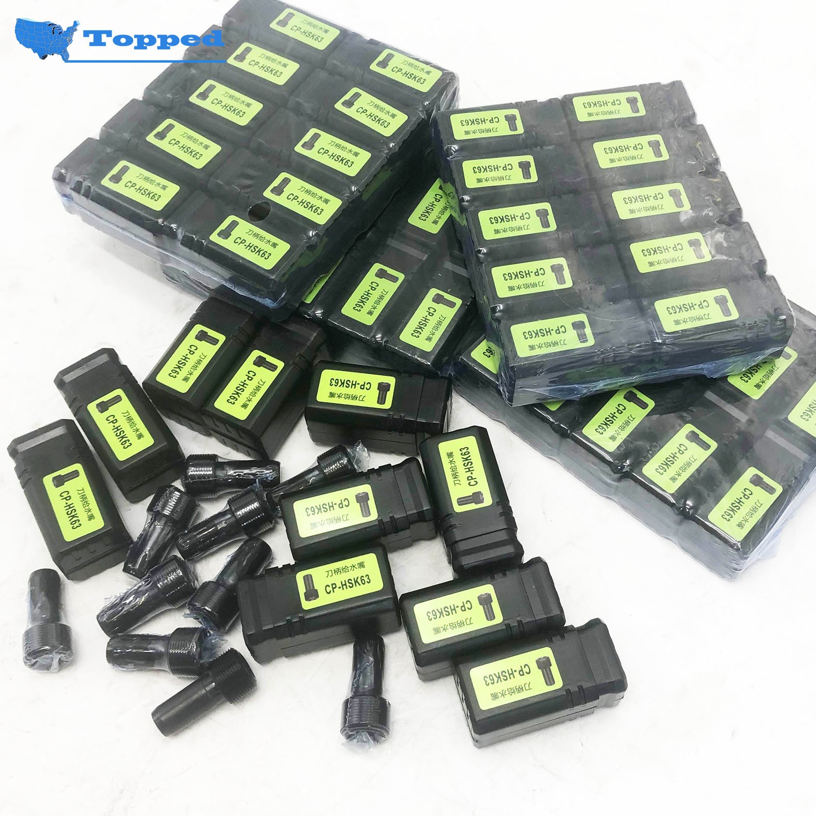 New 50Pcs HSK63 Coolant Tube Pipe with O-ring Nut Tube for HSK63 Tool Holder New 50Pcs HSK63 Coolant Tube Pipe with O-ring Nut Tube for HSK63 Tool Holder