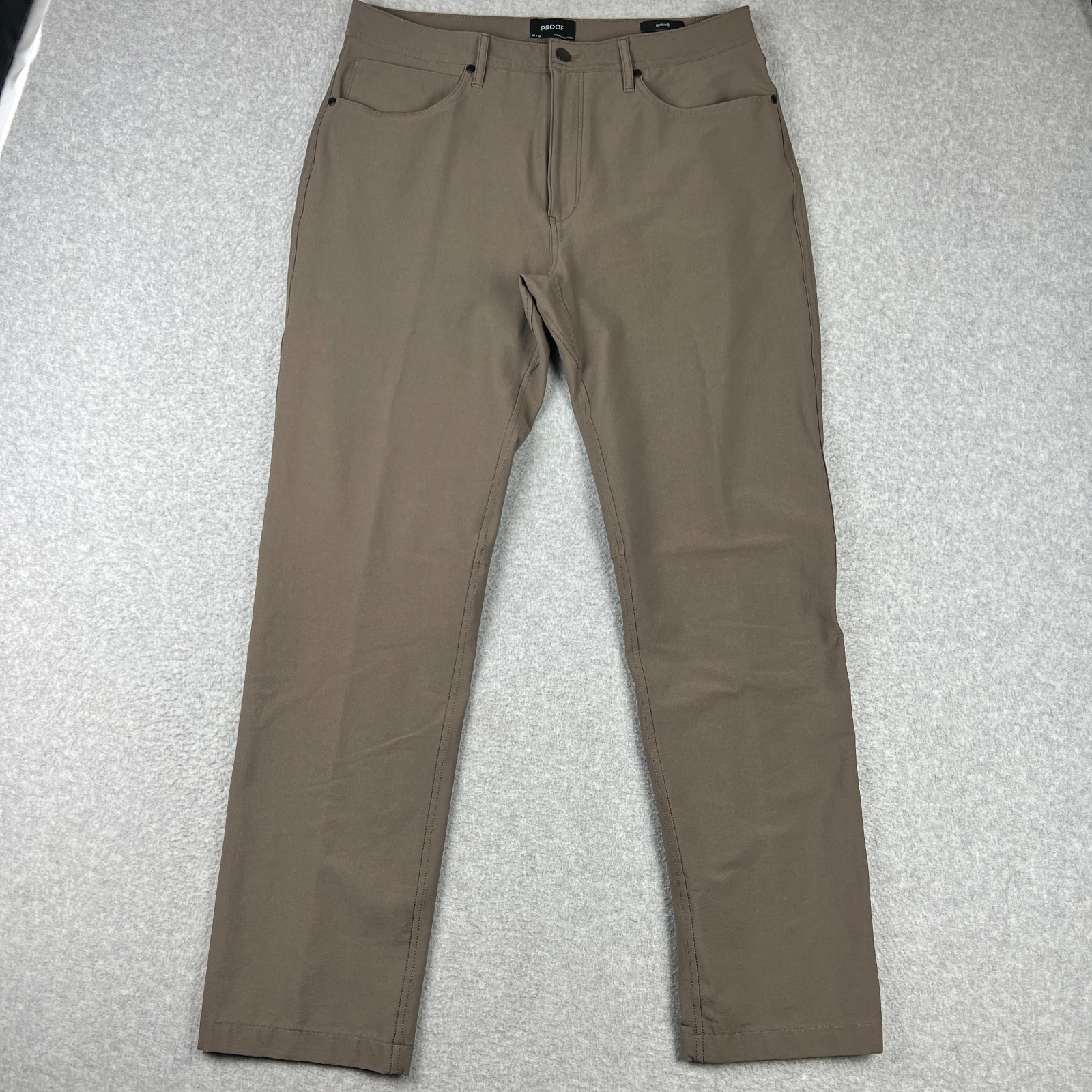 Proof 72 Hour Merino Wool Pants Straight Fit Stretch 34x32 Mens Beige Huckberry Proof 72 Hour Merino Wool Pants Straight Fit Stretch 34x32 Mens Beige Huckberry