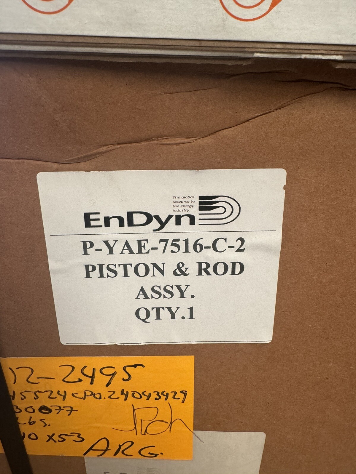 Cooper Cameron AJAX EnDyn Piston And Rod Assembly Cooper Cameron AJAX EnDyn Piston And Rod Assembly