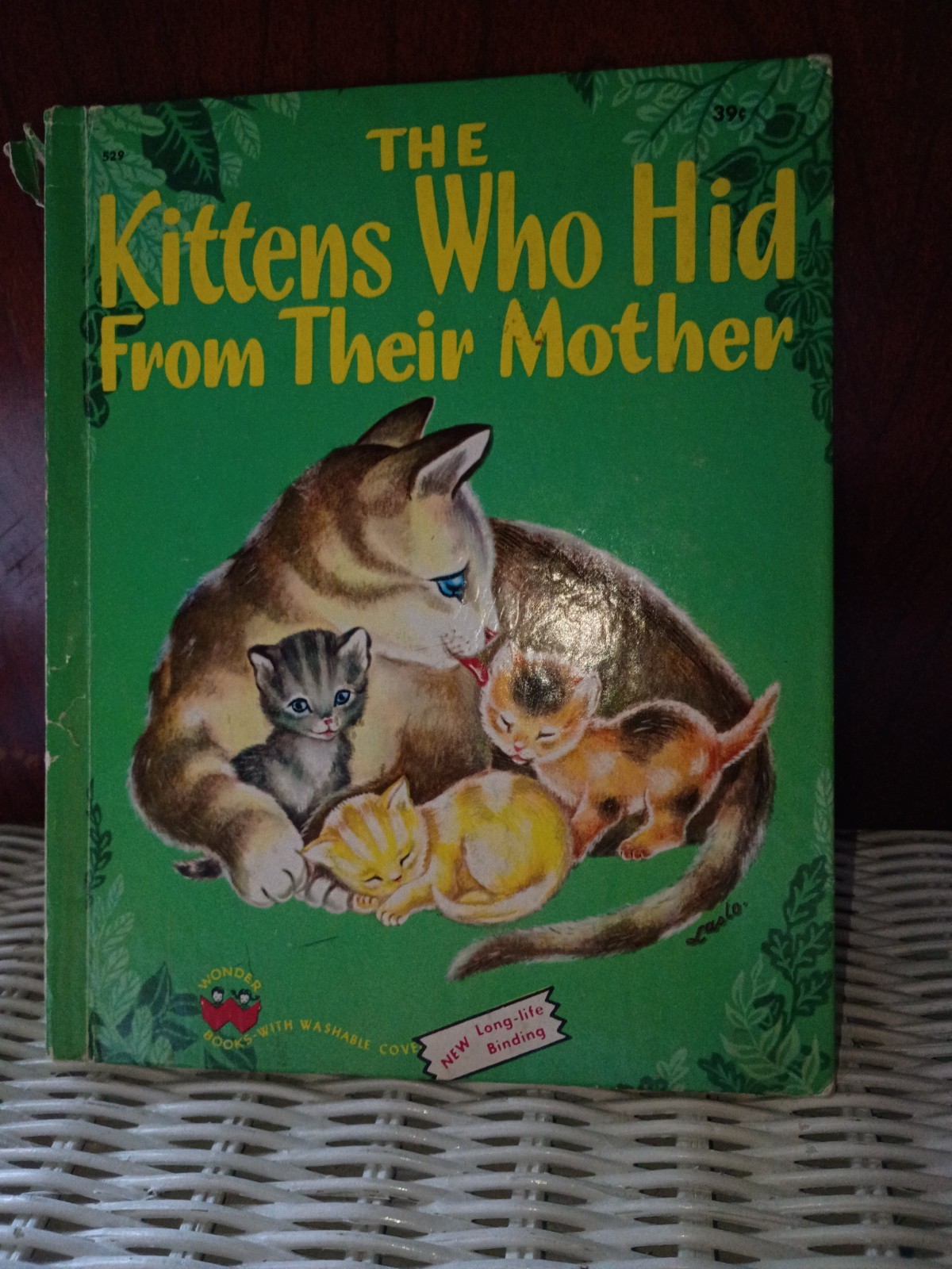Vintage 1950 The Kittens Who Hid From Their Mother Rare Ed. Vintage 1950 The Kittens Who Hid From Their Mother Rare Ed.