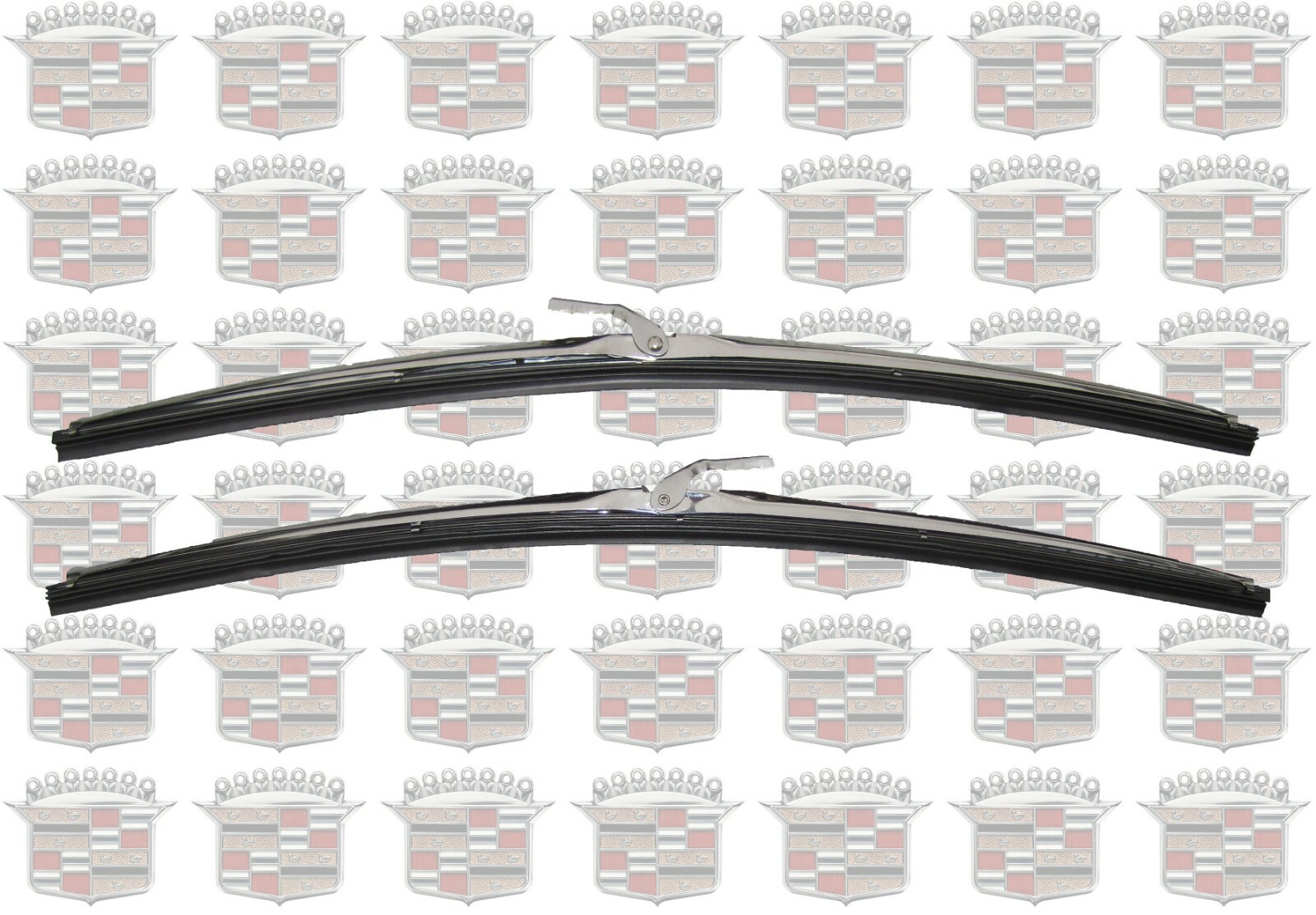 1961-1968 Cadillac Windshield Wiper Blades. Stainless Steel. 18\