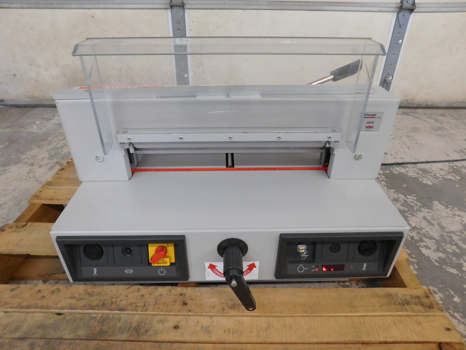 Triumph MBM IDEAL 4215 Digital Paper Cutter  (#4849)