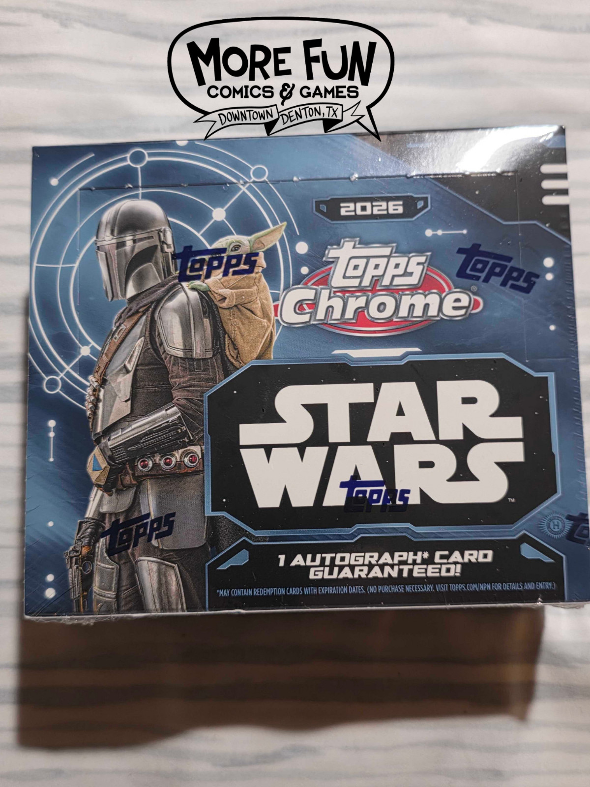 2026 Topps Chrome Star Wars Factory Sealed Hobby Box 2026 Topps Chrome Star Wars Factory Sealed Hobby Box