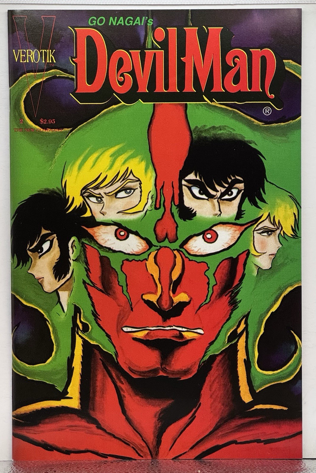 Devilman #2 NM-; Verotik | Go Nagai . Glen Danzig