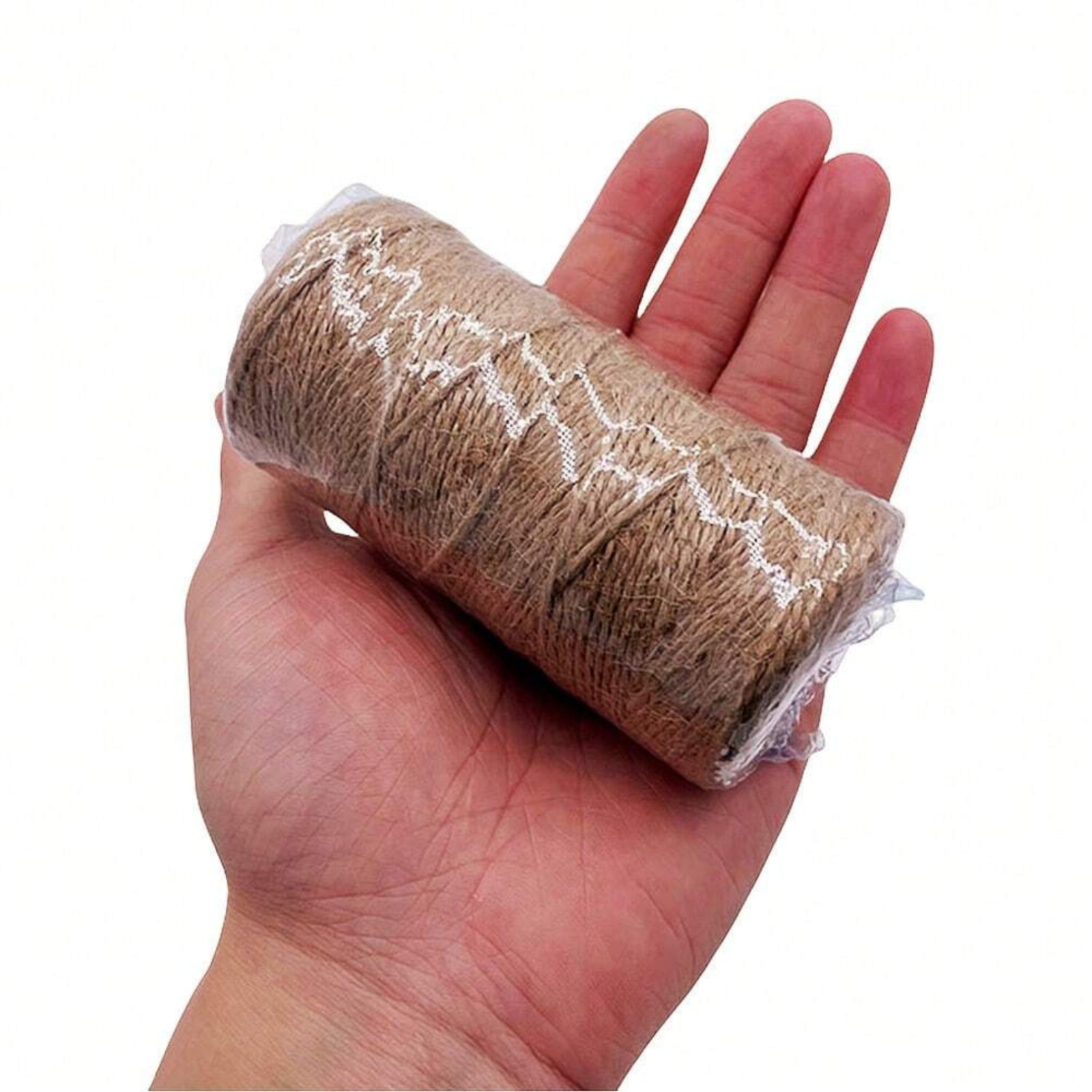 2mm Jute Twine String Cord Natural Burlap Rope Craft Gift Wrapping DIY Wedding