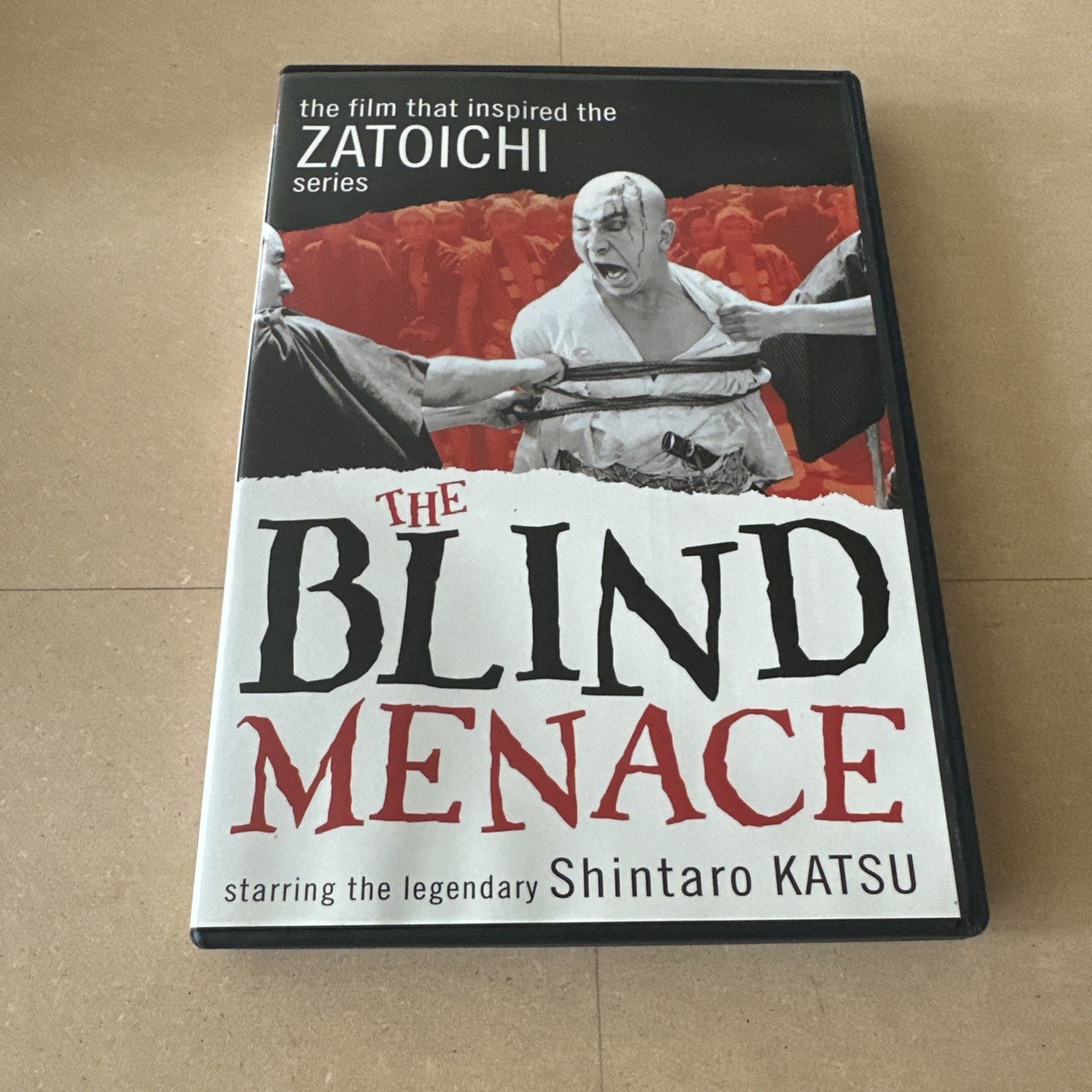 THE BLIND MENACE (1960, DVD, REGION 1) Shintaro Katsu Rare THE BLIND MENACE (1960, DVD, REGION 1) Shintaro Katsu Rare
