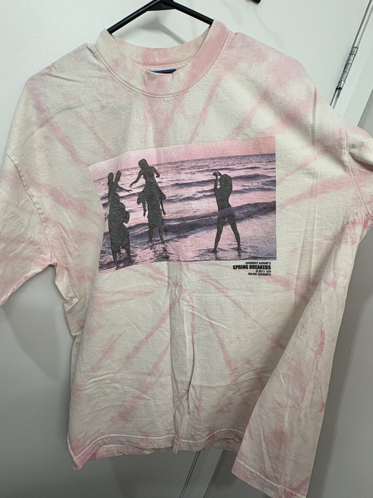 A24 x Online Ceramics Tie Dye T-Shirt Limited Spring Breakers Large sold out A24 x Online Ceramics Tie Dye T-Shirt Limited Spring Breakers Large sold out