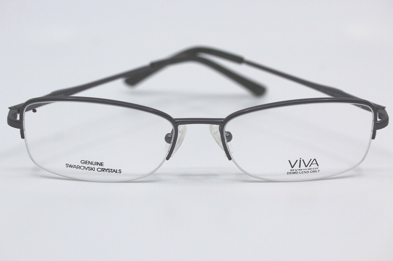 VIVA VV307MLV TWO GENUINE SWAROVSKI CRYSTALS Eyeglasses New Authentic 53 VIVA VV307MLV TWO GENUINE SWAROVSKI CRYSTALS Eyeglasses New Authentic 53
