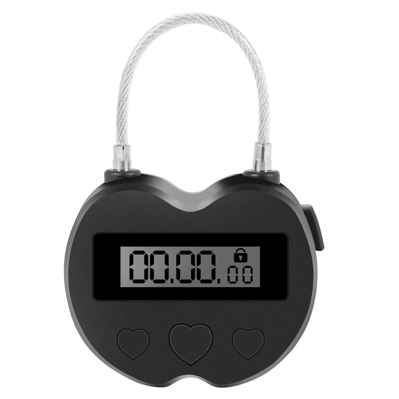 Time Lock LCD Display Time Lock Multifunction Travel Electronic Timer, 6634