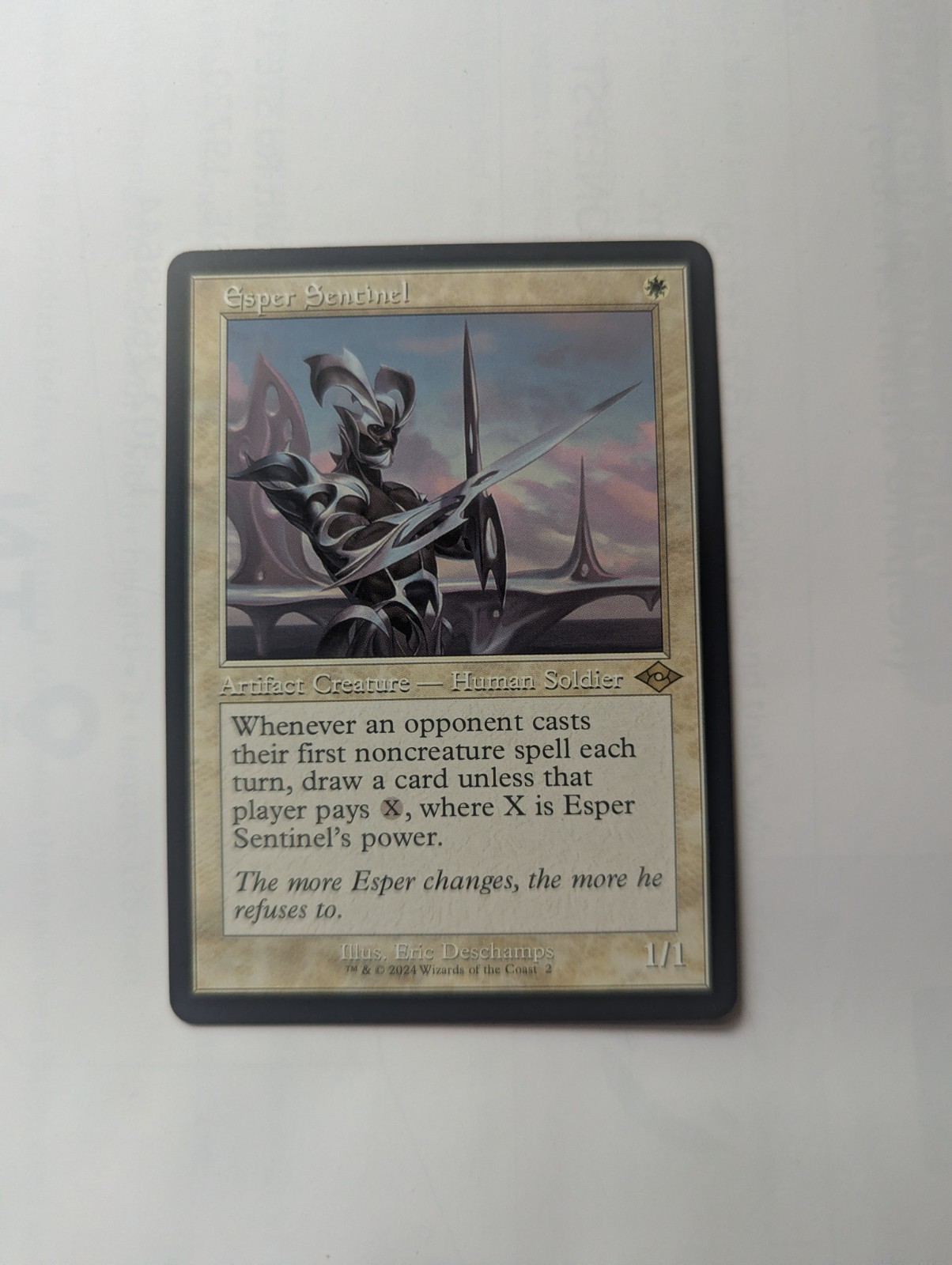 Esper Sentinel (Retro Frame) Modern Horizons 2 Regular Esper Sentinel (Retro Frame) Modern Horizons 2 Regular