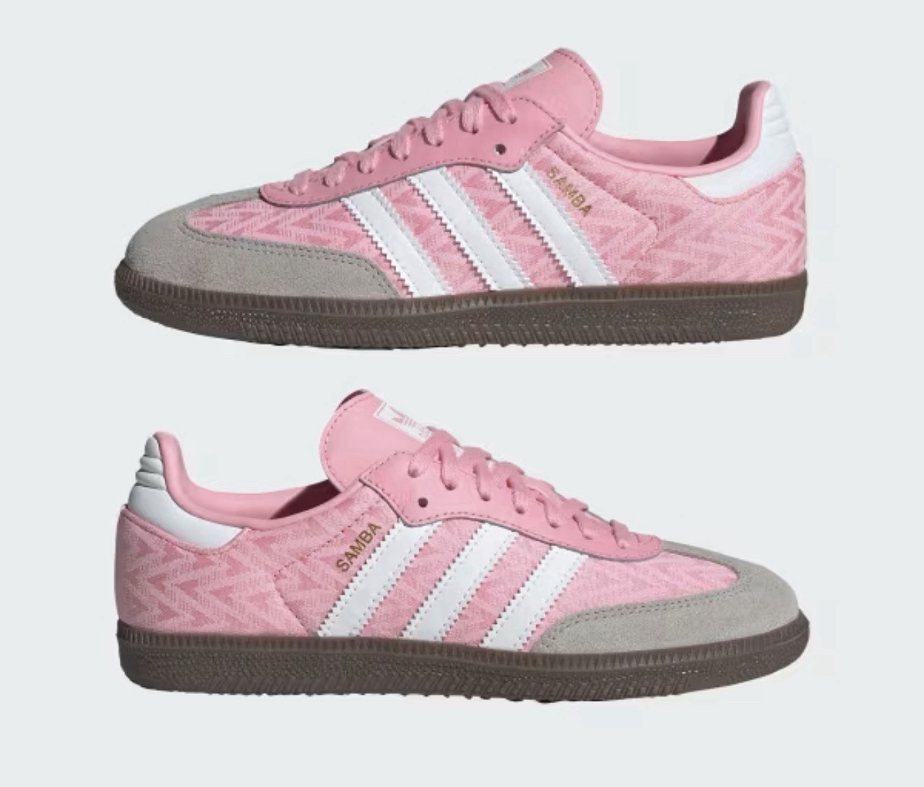 Adidas Youth Samba Pink Size 13k, 1Y, 3 Y Adidas Youth Samba Pink Size 13k, 1Y, 3 Y