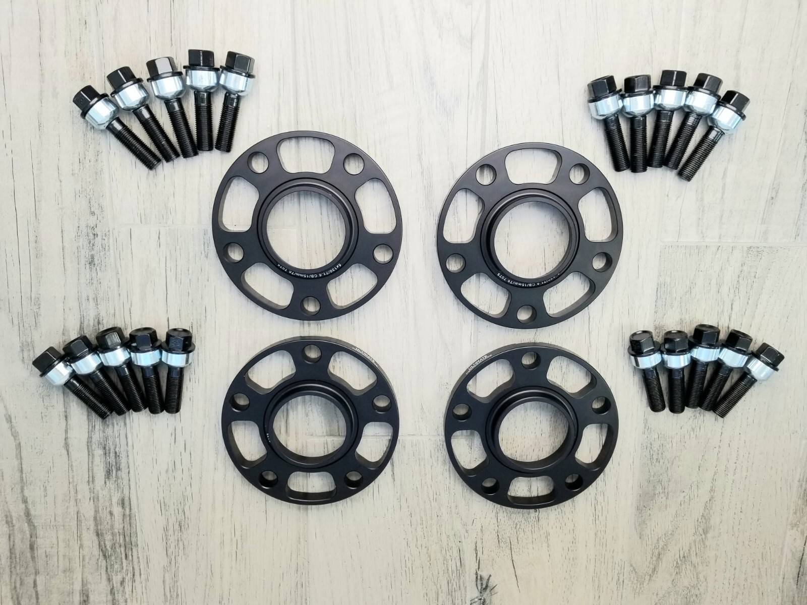 2020+ Porsche turbo, S, 4s, Taycan 12mm Hubcentric Wheel Spacers kit