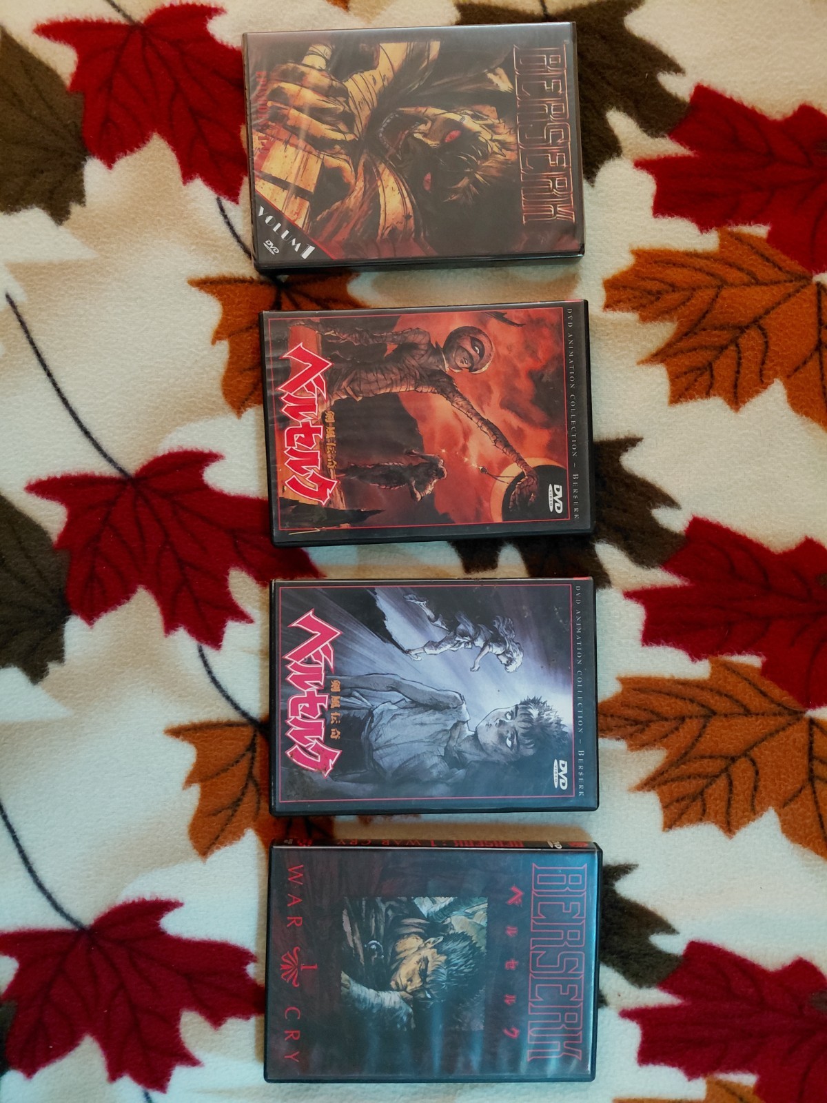 Berserk TV Series DVD Collection Anime Animation Franchise Movie/TV Title Berserk TV Series DVD Collection Anime Animation Franchise Movie/TV Title