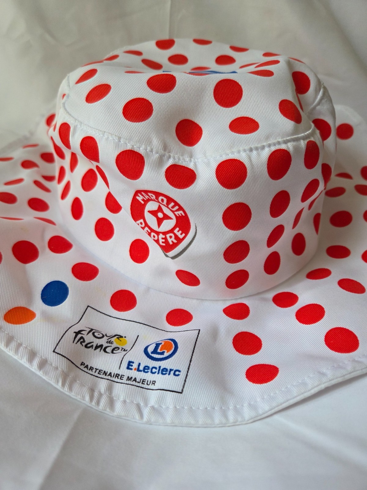 E. Leclerc Tour de France Polka Dot Bucket Hat 2026 Bob hat E. Leclerc Tour de France Polka Dot Bucket Hat 2026 Bob hat