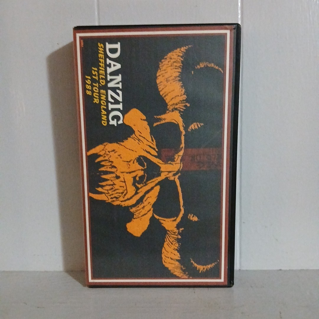 Danzig VHS Live England 1988 1st Album Tour Metal Punk Rock Concert Misfits Danzig VHS Live England 1988 1st Album Tour Metal Punk Rock Concert Misfits