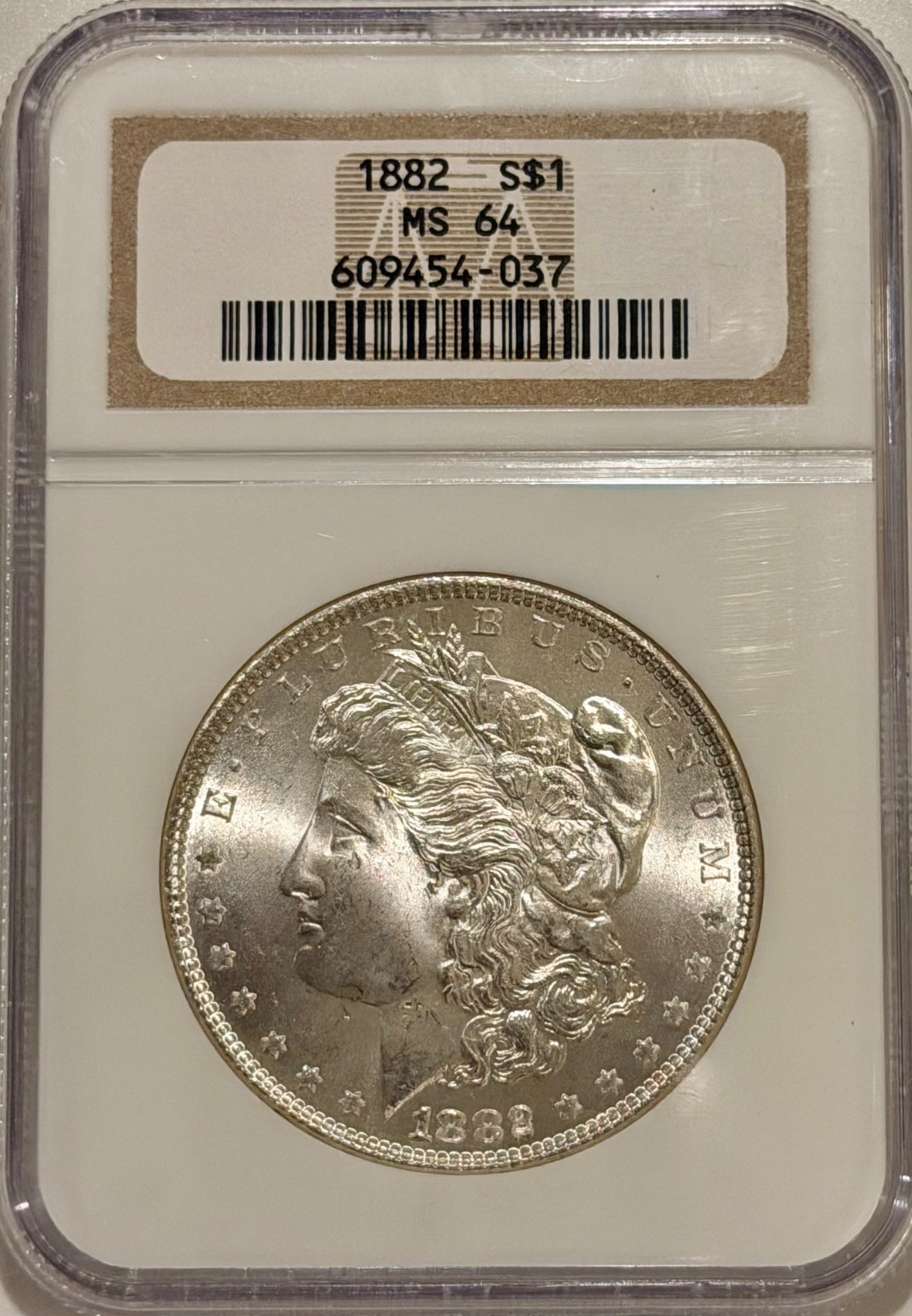 1882 P Morgan Silver Dollar NGC MS64 Better Date Morgan 1882 P Morgan Silver Dollar NGC MS64 Better Date Morgan