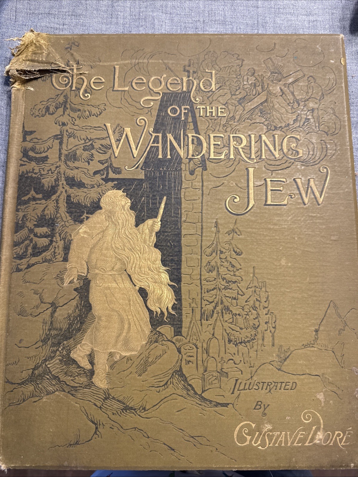 1880\'s - The Legend of the Wandering Jew - Gustave Dore - Folio