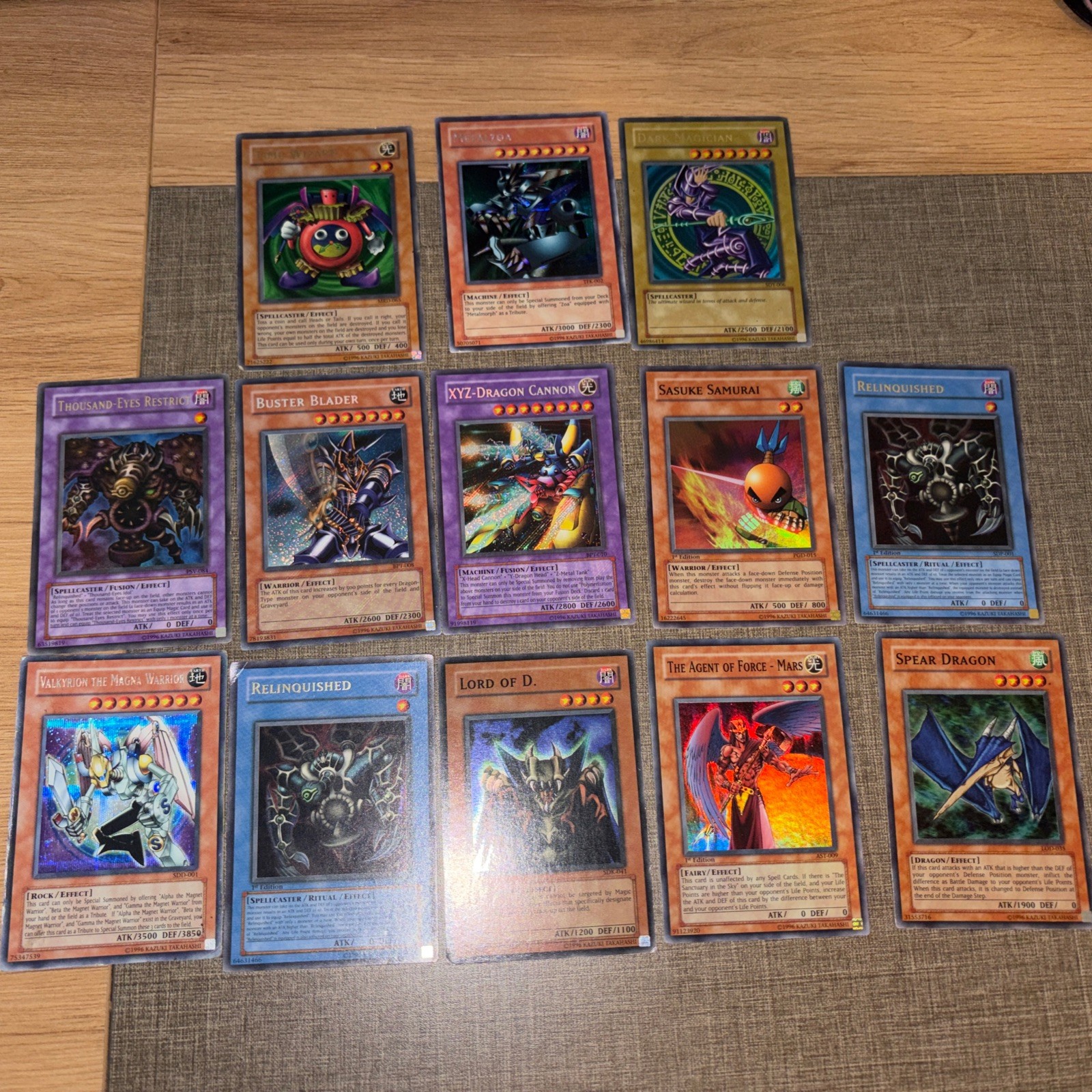 Vintage Yugioh Lot - Lp-HP Vintage Yugioh Lot - Lp-HP