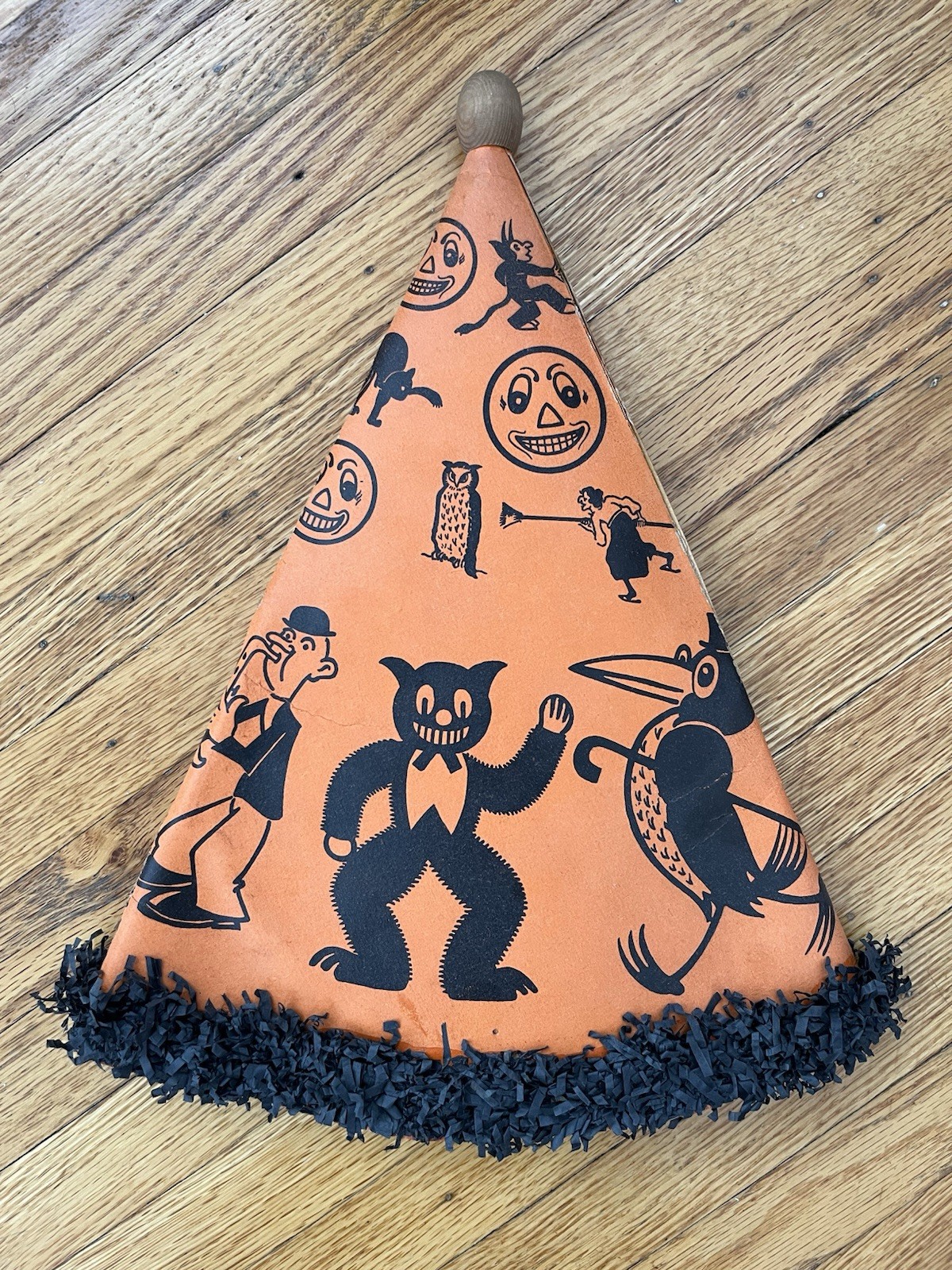 Vintage Halloween Rare 1920s Germany Halloween Horn Hat Vintage Halloween Rare 1920s Germany Halloween Horn Hat