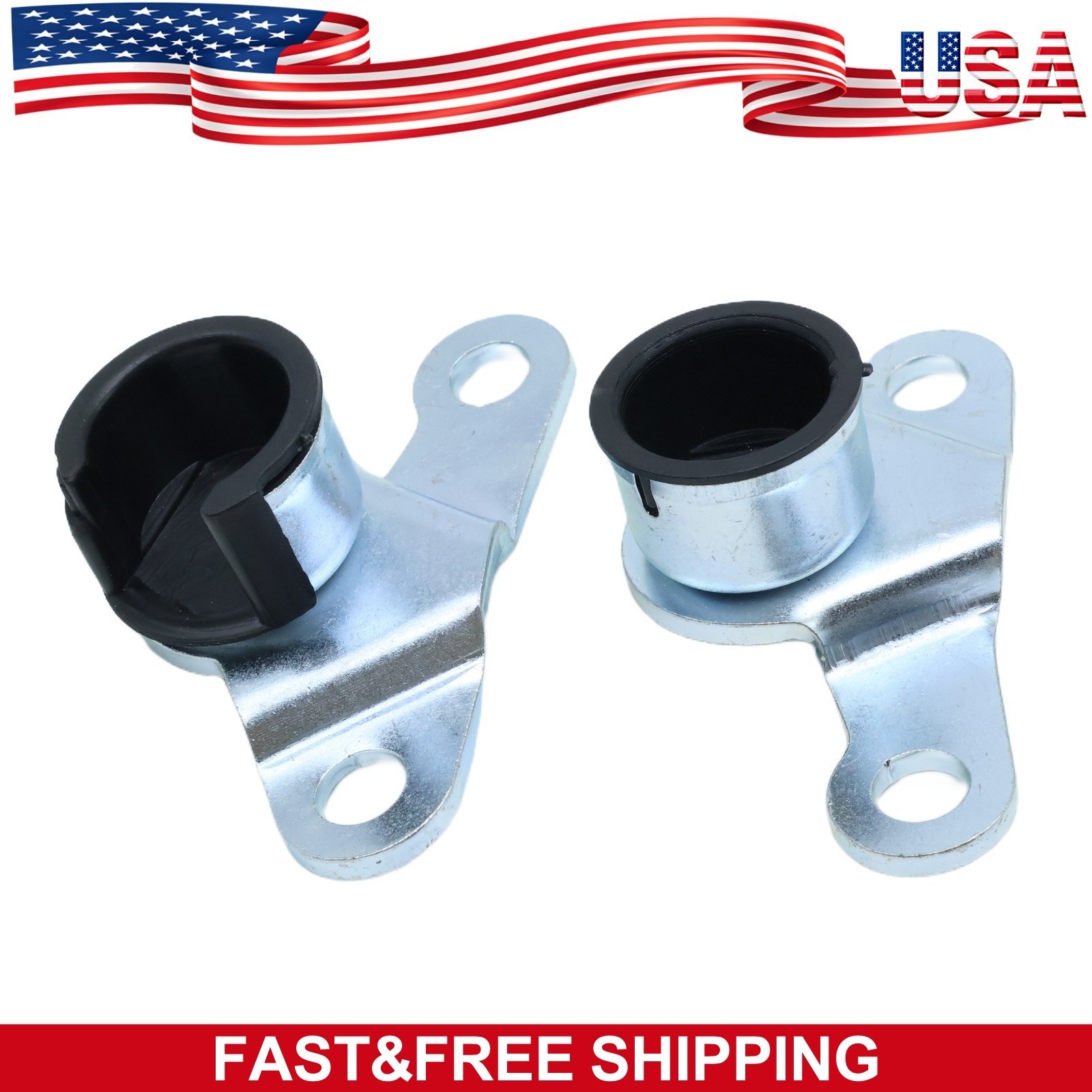 Rear LH & RH Hinge Tailgate w/Bushing Kit For 2005 - 2018 Nissan Frontier