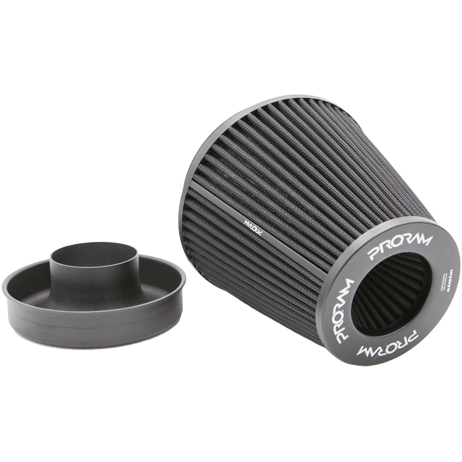 Ramair 3 inch 76mm OD Universal High Performance Dry Air Filter & Velocity Stack