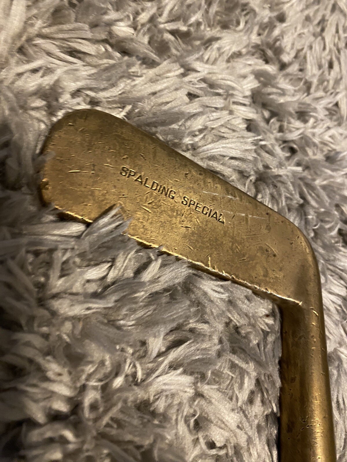 Spalding Special Hickory Shaft Putter Spalding Special Hickory Shaft Putter