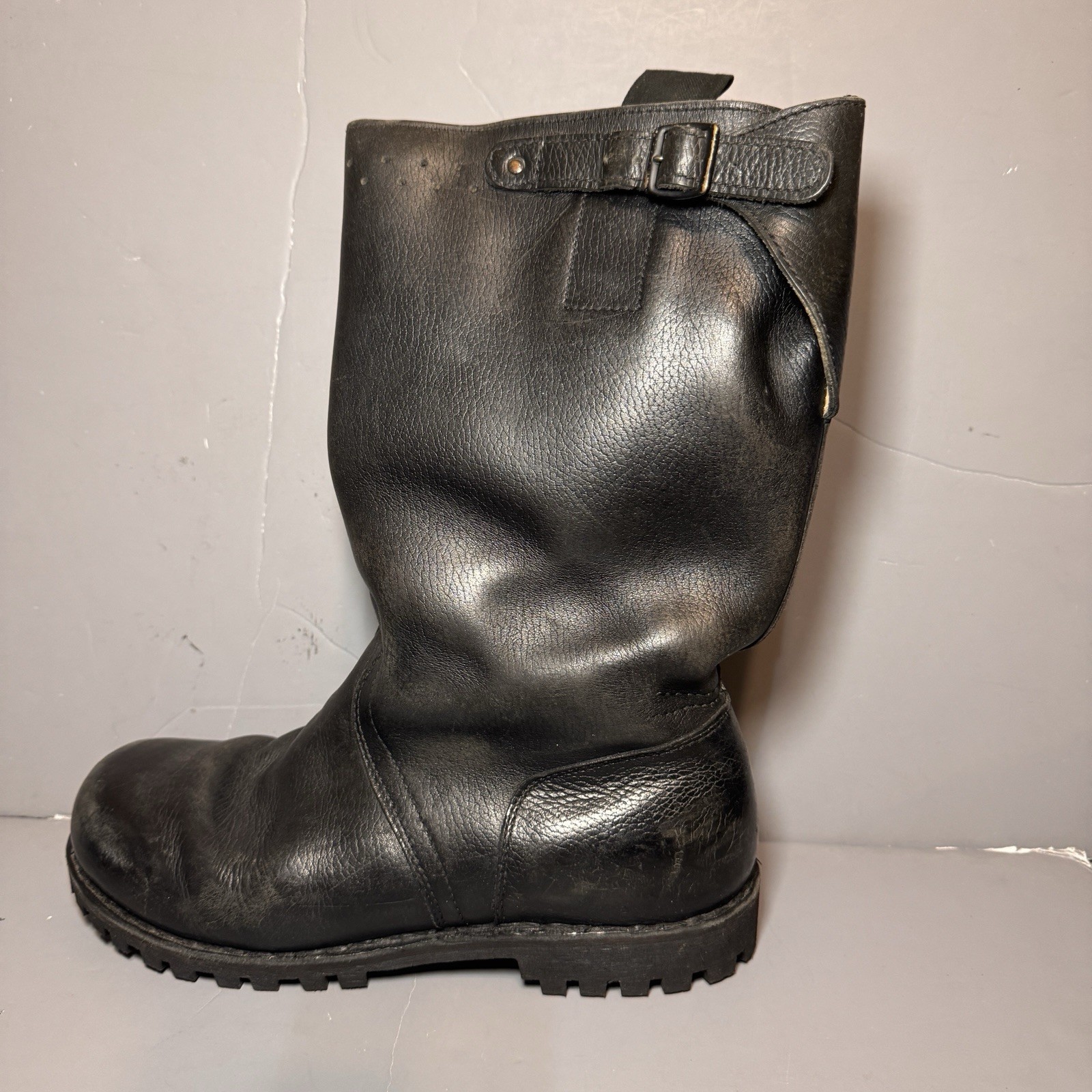 Vintage West German Bundeswehr Black Riding Boots Size 290 112 11.5 70s Vintage West German Bundeswehr Black Riding Boots Size 290 112 11.5 70s