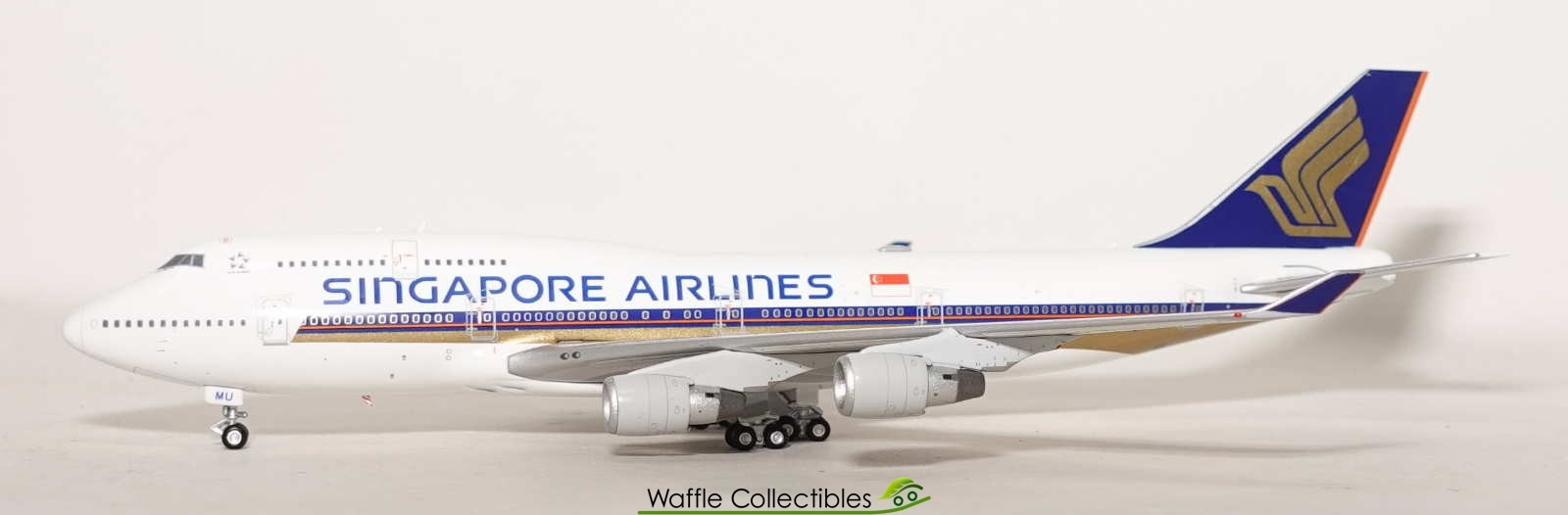 1:400 YY Wings Singapore Airlines B 747-400 9V-SMU 92243 YY74416 Airplane Model