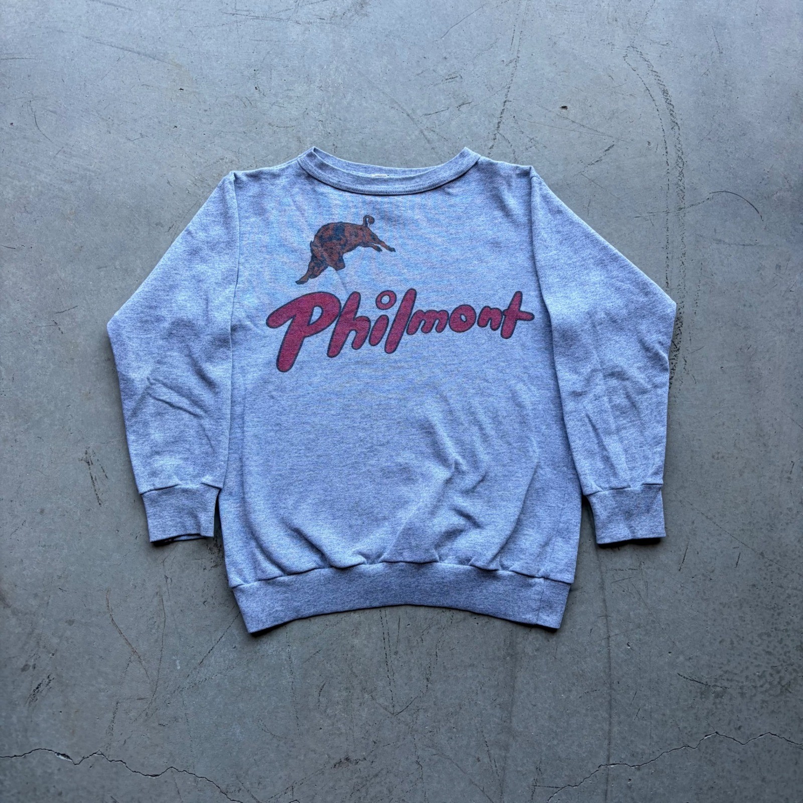 Vintage 60s Philmont Scout Ranch Sweatshirt Gray Heather XS Raglan Pullover Vintage 60s Philmont Scout Ranch Sweatshirt Gray Heather XS Raglan Pullover
