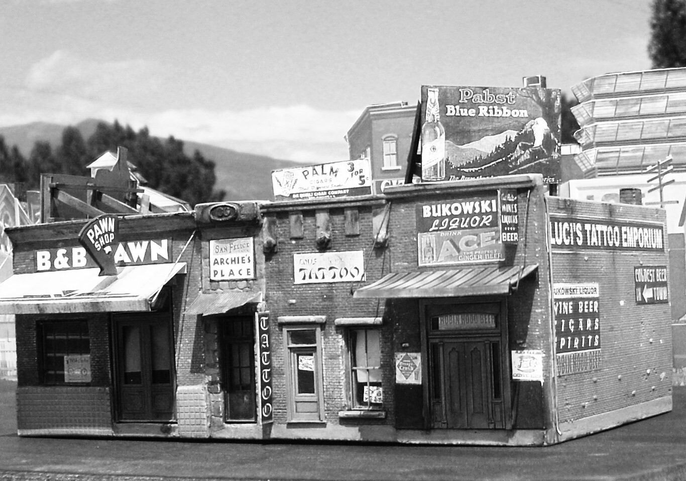 Downtown Deco HO Scale Building Kit Addams Ave. Part One + Free $25 Bonus Read