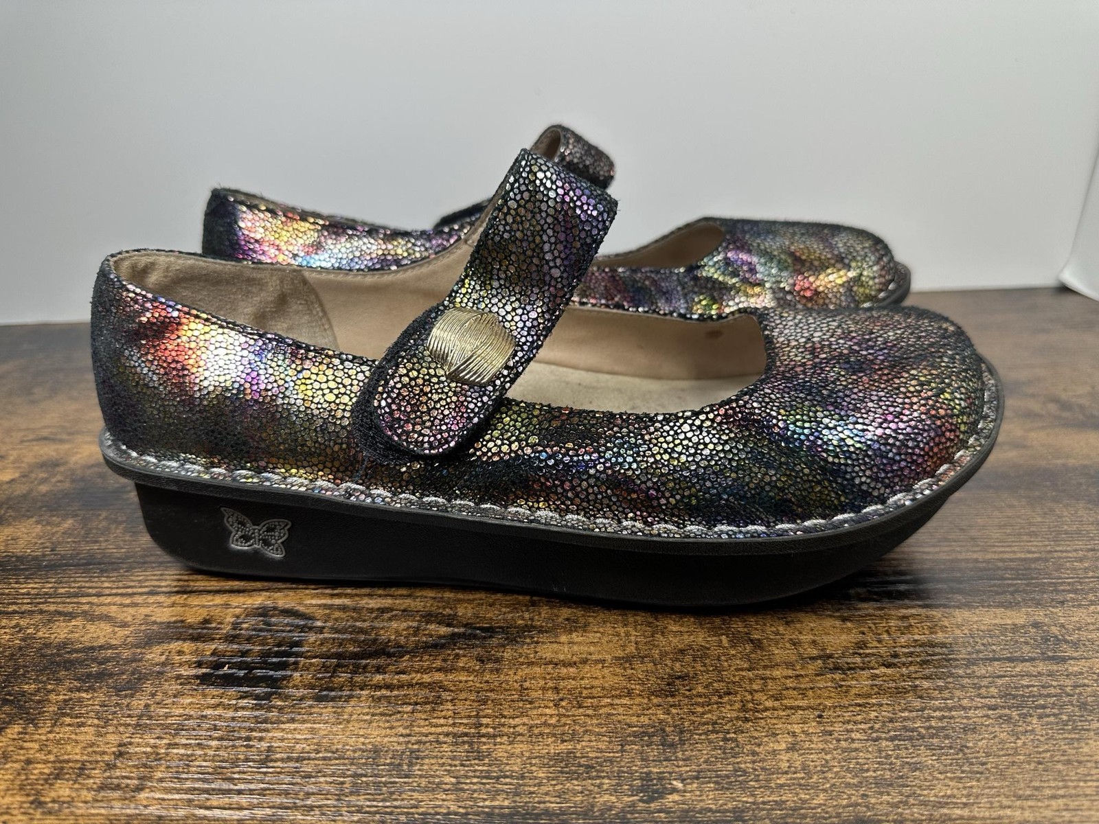 Alegria Paloma PAL-330 Shoes Womens Size 9 40 Multicolor Leather Mary Jane