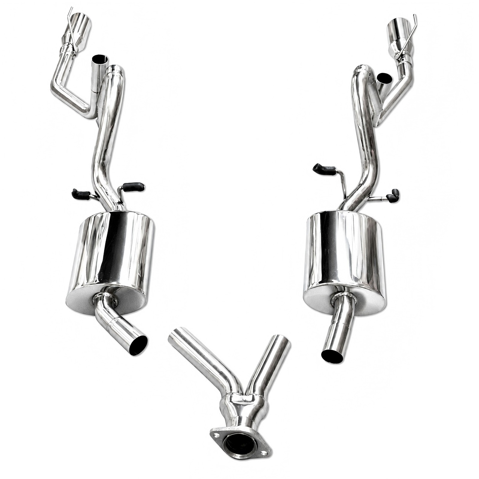 Catback Exhaust System W/ Dual Tips for 99-04 Ford Mustang 3.8L V6