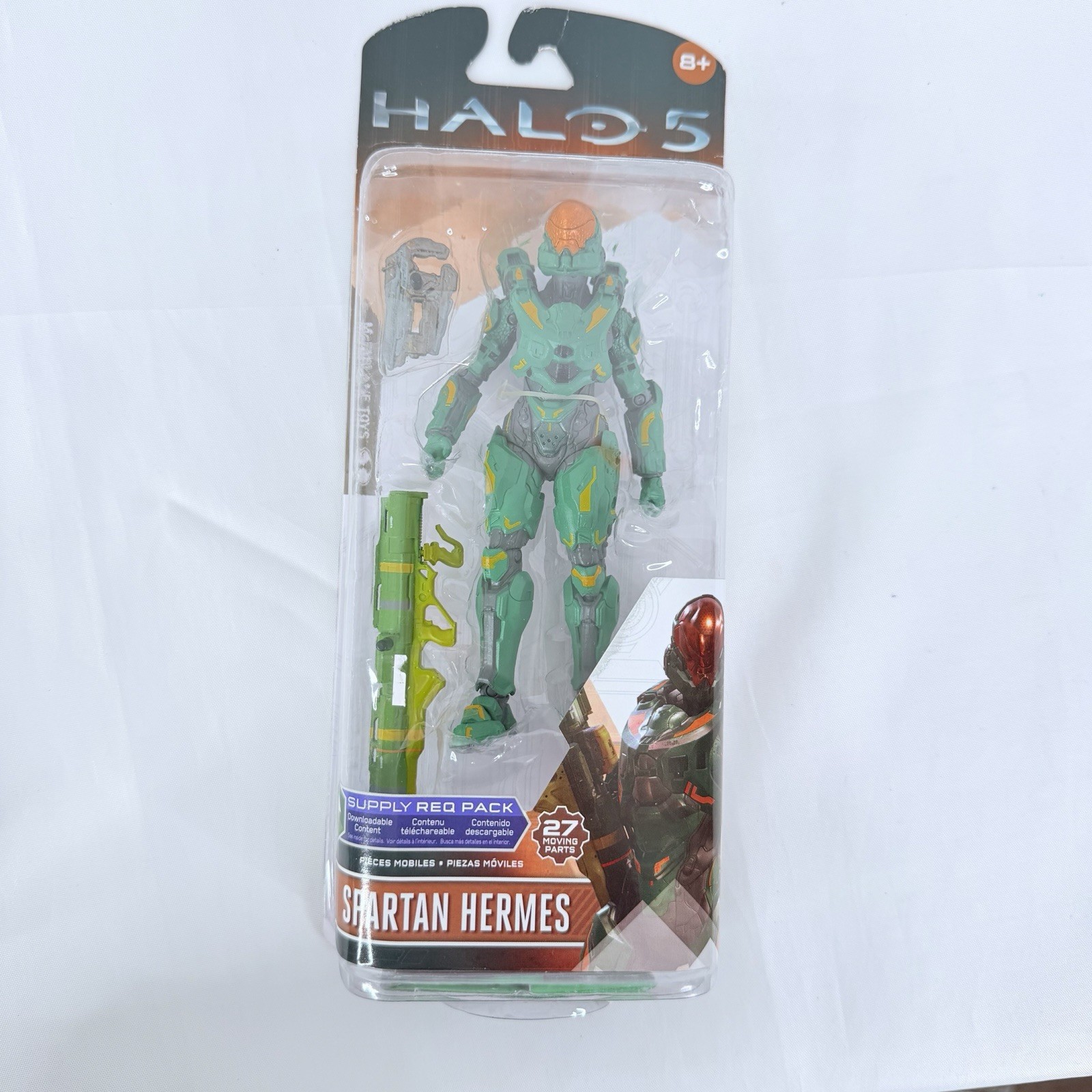Halo 5 Guardians McFarlane Spartan Hermes action figure new sealed