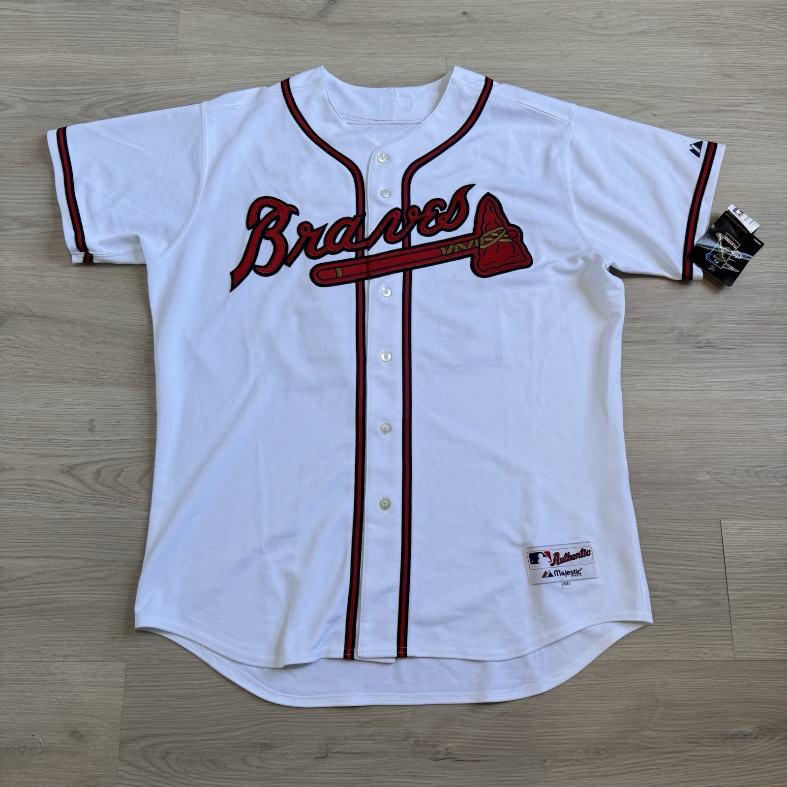 Vtg Andruw Jones Authentic Majestic Jersey New With Tags Size 52 Atlanta Braves Vtg Andruw Jones Authentic Majestic Jersey New With Tags Size 52 Atlanta Braves