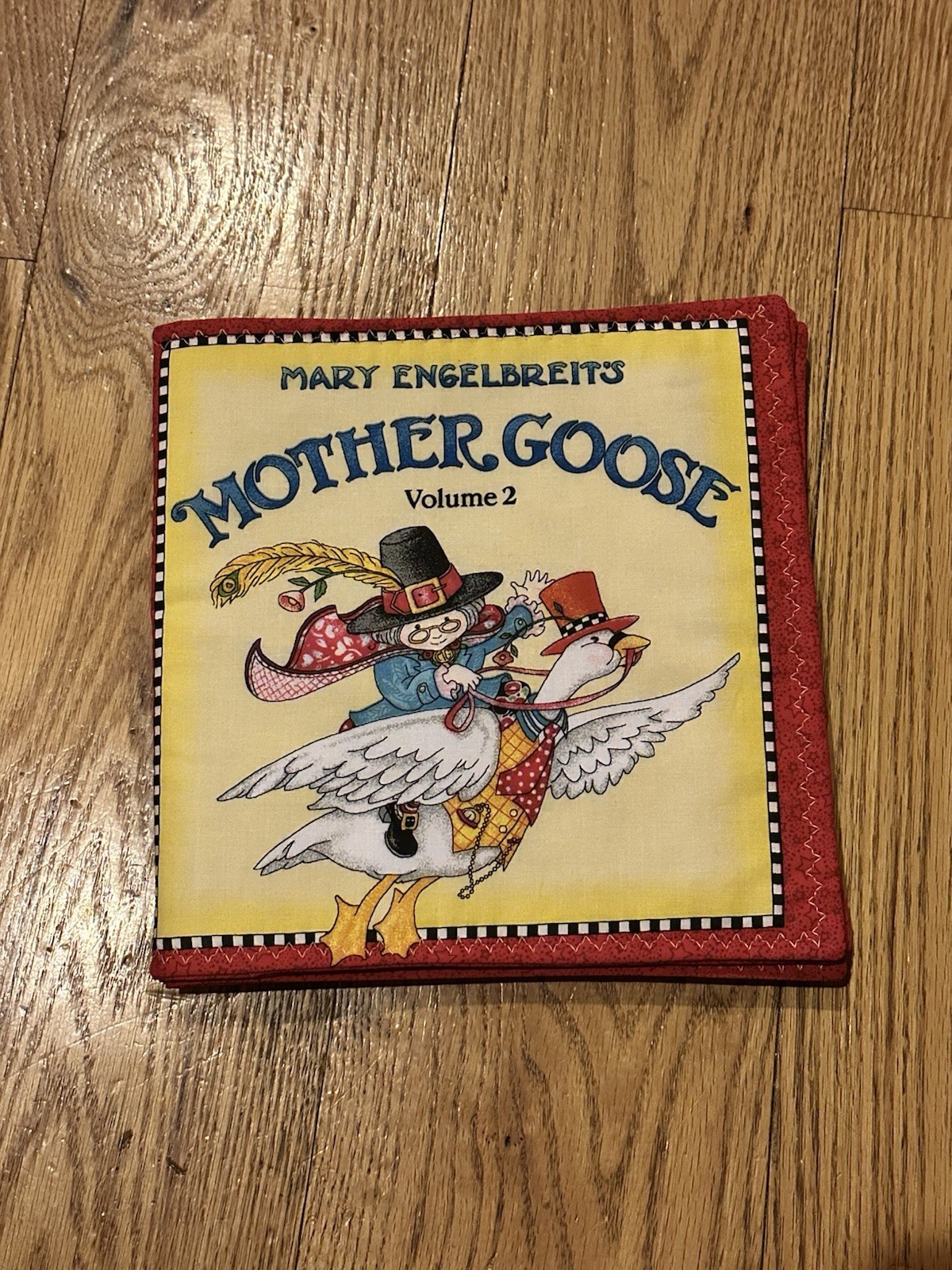 Mary Engelbreit\'s Mother Goose Volume 2 Fabric Baby Child Cloth Book