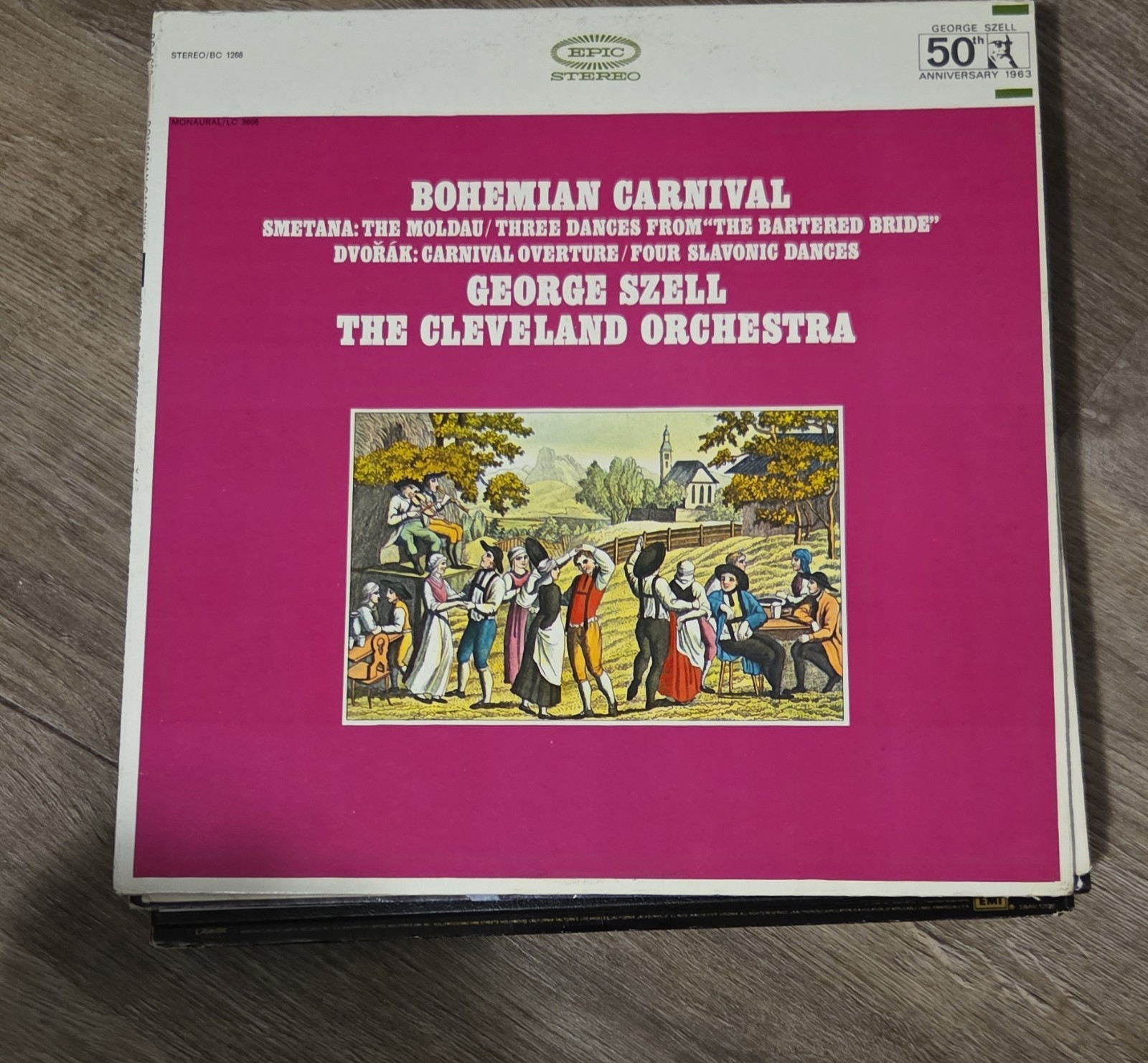 George Szell Cleveland Orchestra Bohemian Carnival Vinyl LP Epic BC1268 Classic…