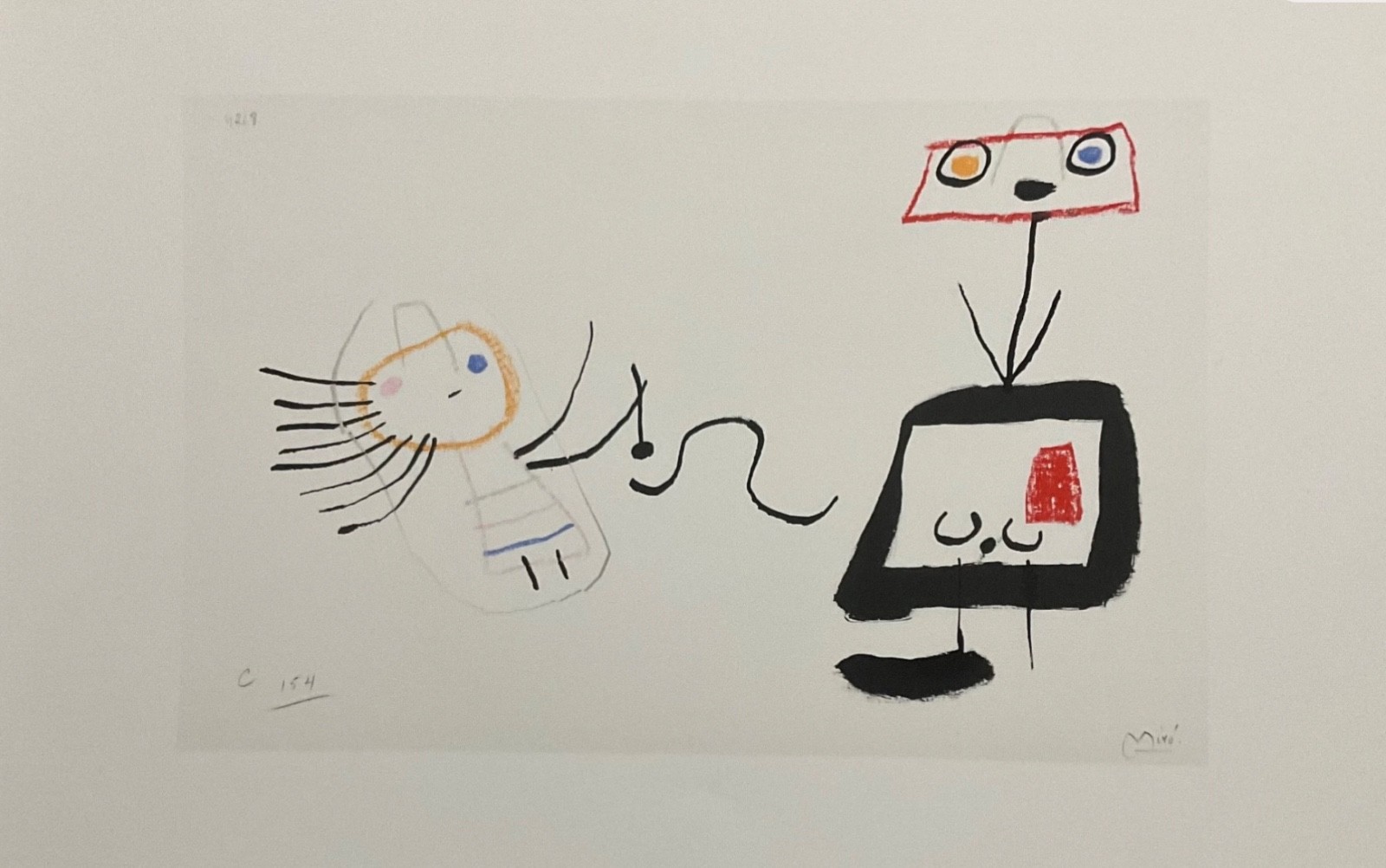 Joan Miró (Chagall Christo Guttuso Fornasetti Picasso warhol first baj