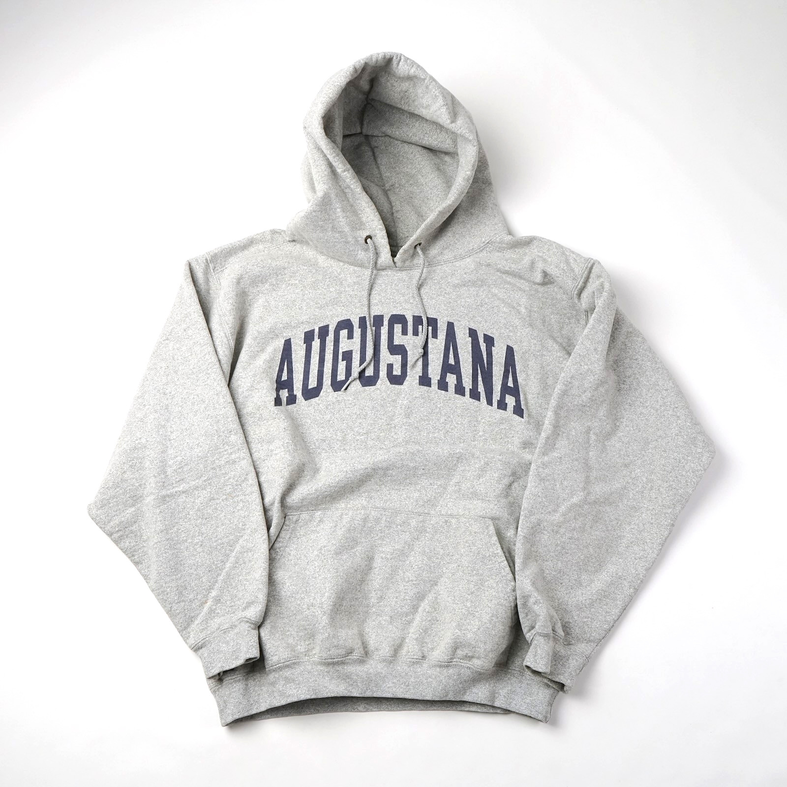 Vintage Augustana College Vikings Sweatshirt Mens Medium Gray Hoodie Made in USA