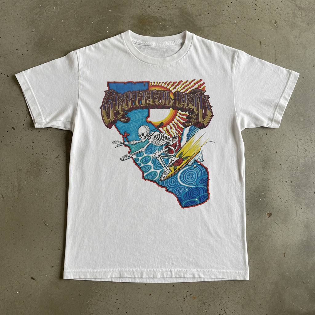 Vintage Grateful Dead Surf Tee Vintage Grateful Dead Surf Tee