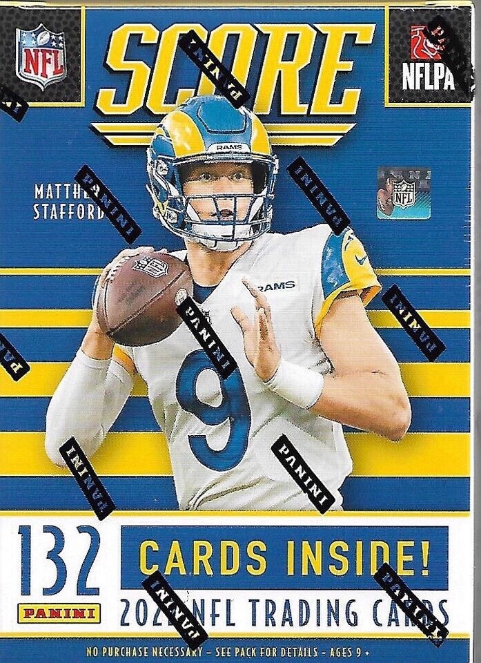 2022 Panini NFL Score Football SEALED Blaster Box 6 Packs 132 Total Cards Purdy?