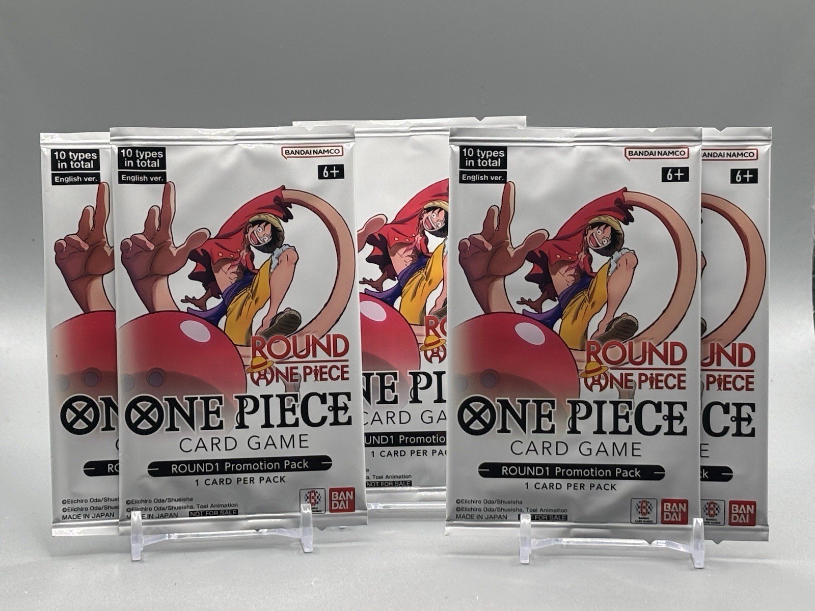 One Piece TCG x Round1 Promotion Sealed Pack English (1 Pack) One Piece TCG x Round1 Promotion Sealed Pack English (1 Pack)