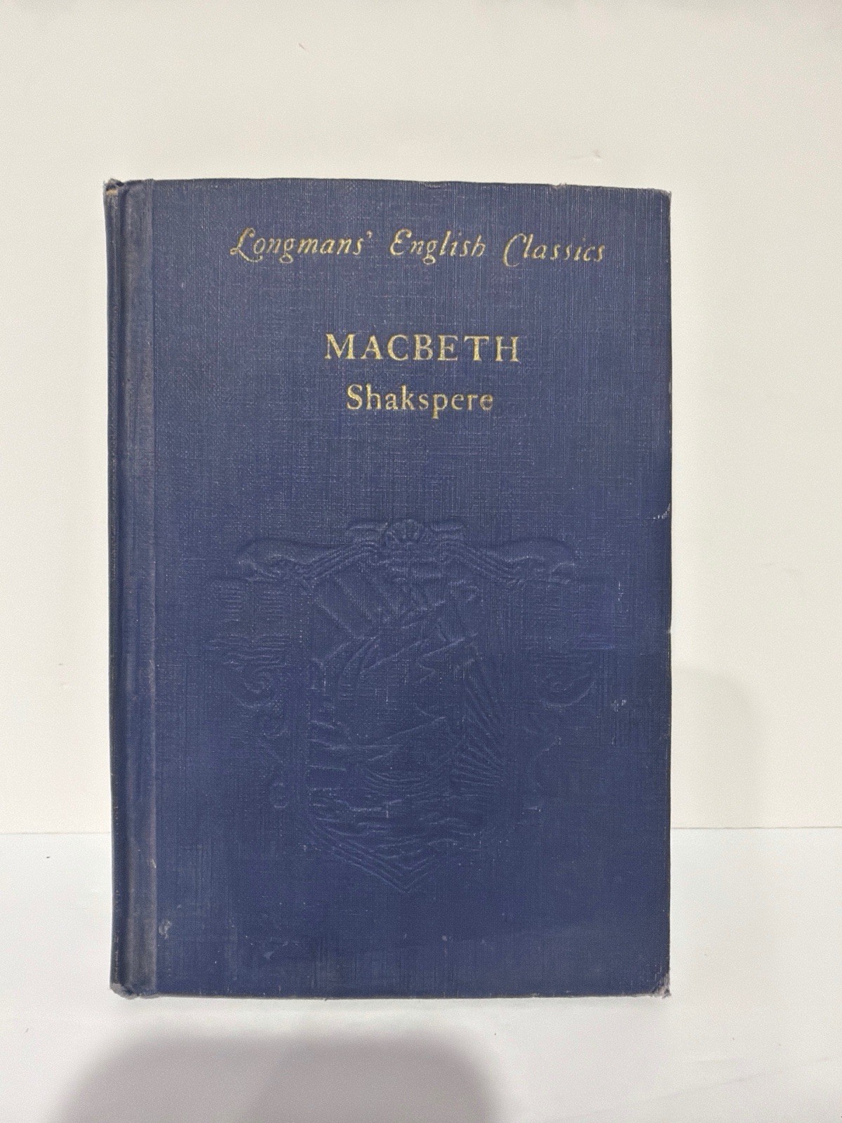 Vintage Macbeth William Shakspere Longmans English Classics Hardcover Manly 1935